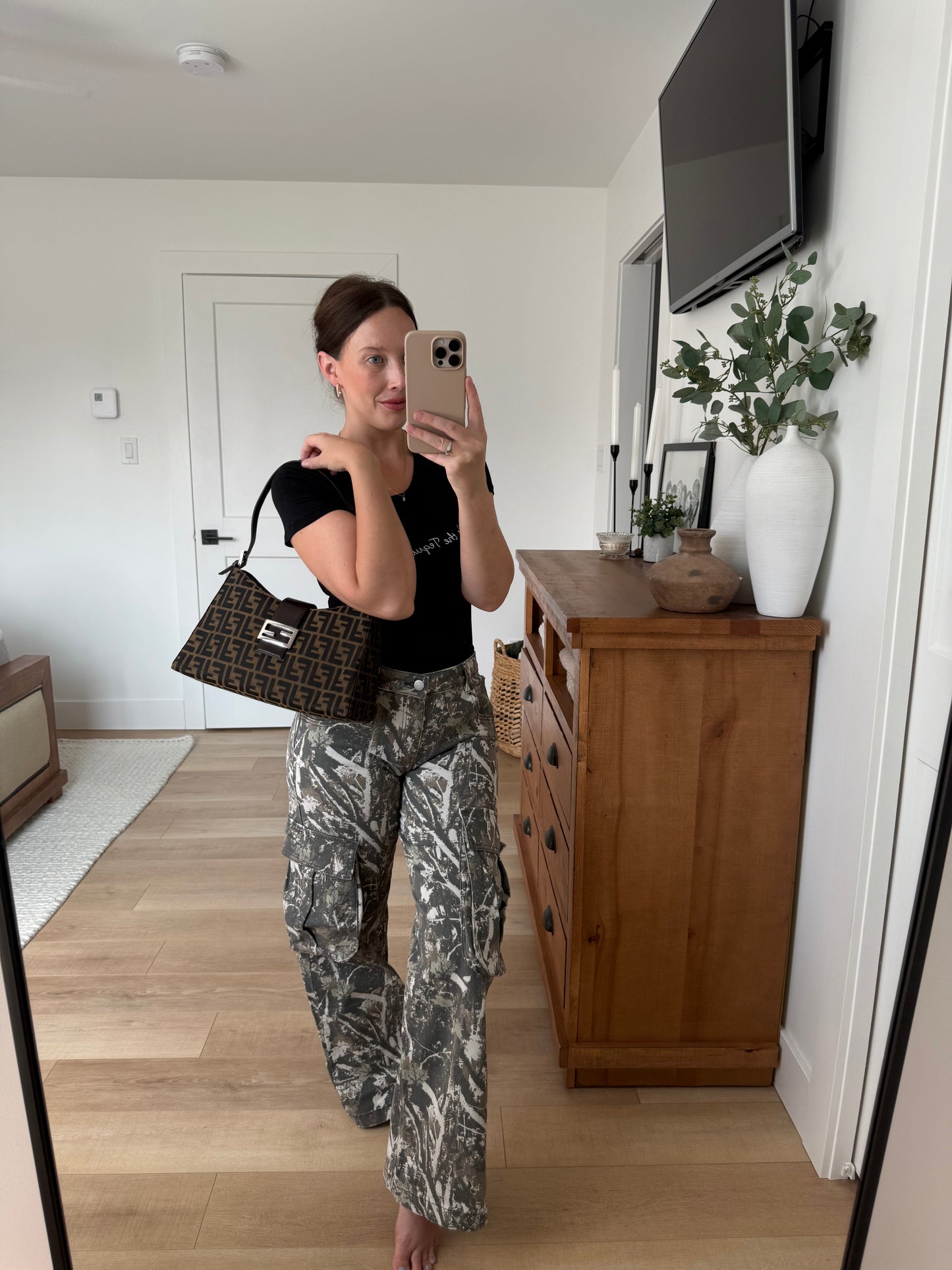 Fendi Zucca Shoulder Bag