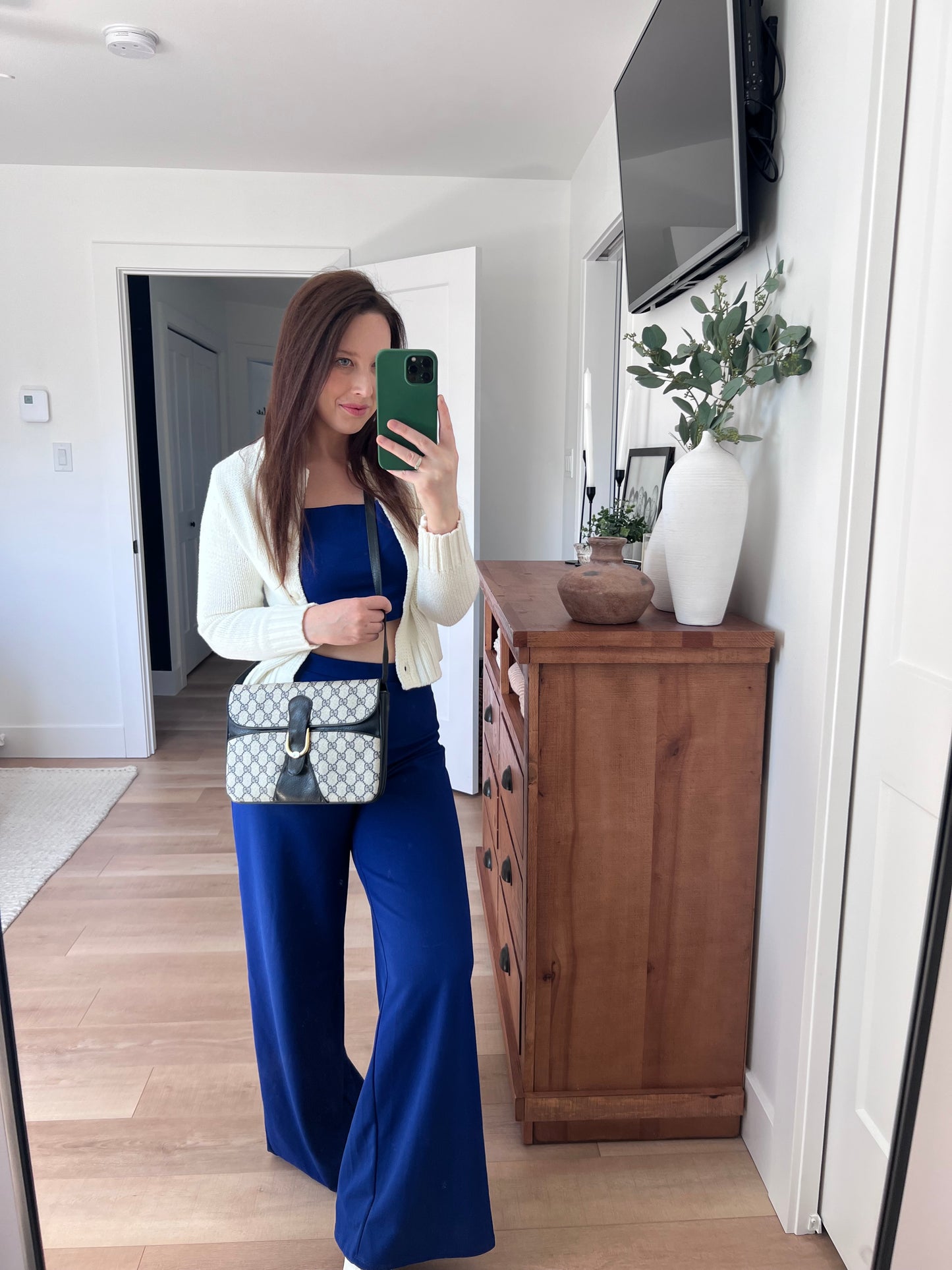 Gucci Pochette Crossbody - Dark Navy