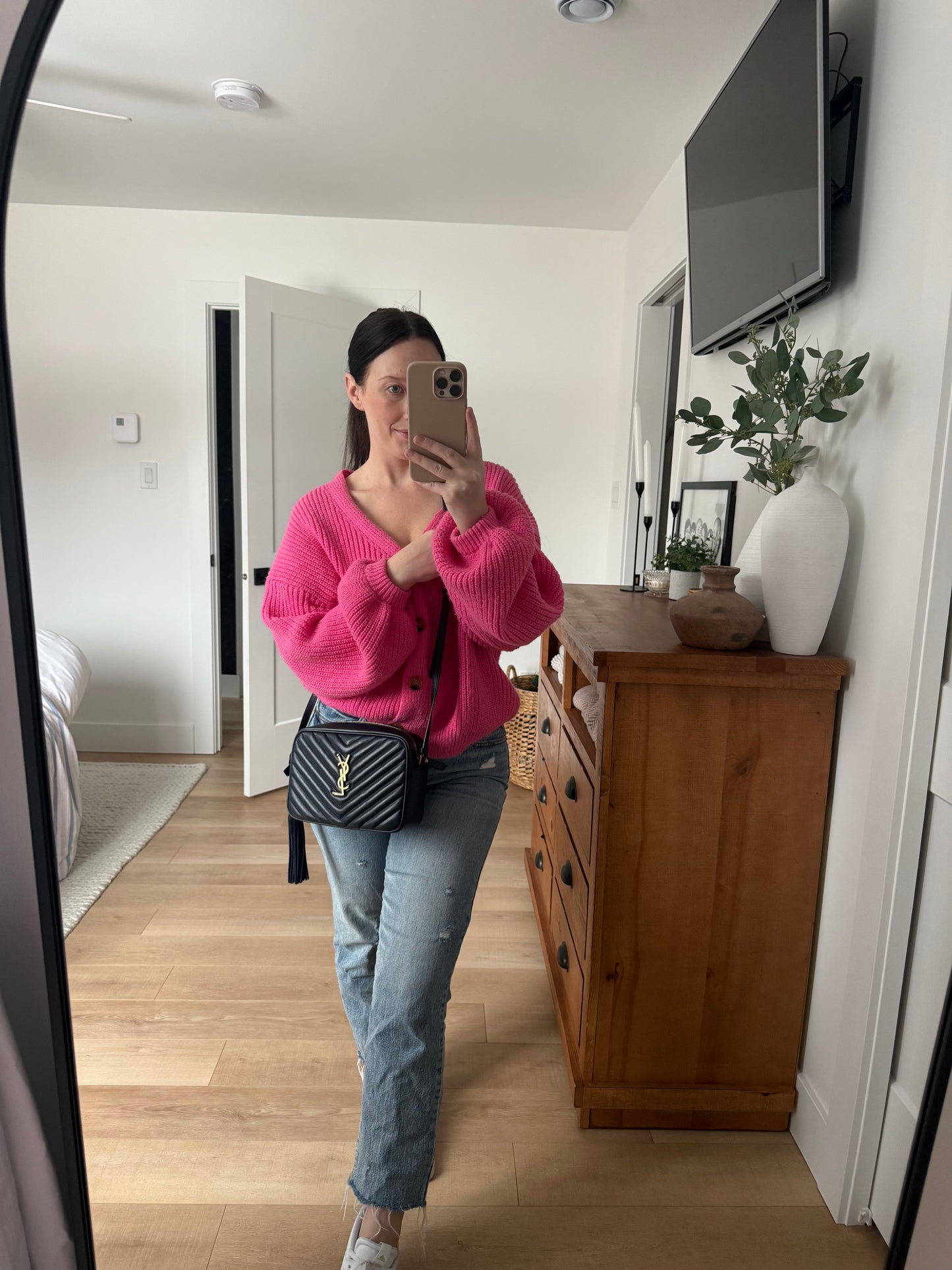 Saint Laurent Lou Camera Bag in Quilted Leather