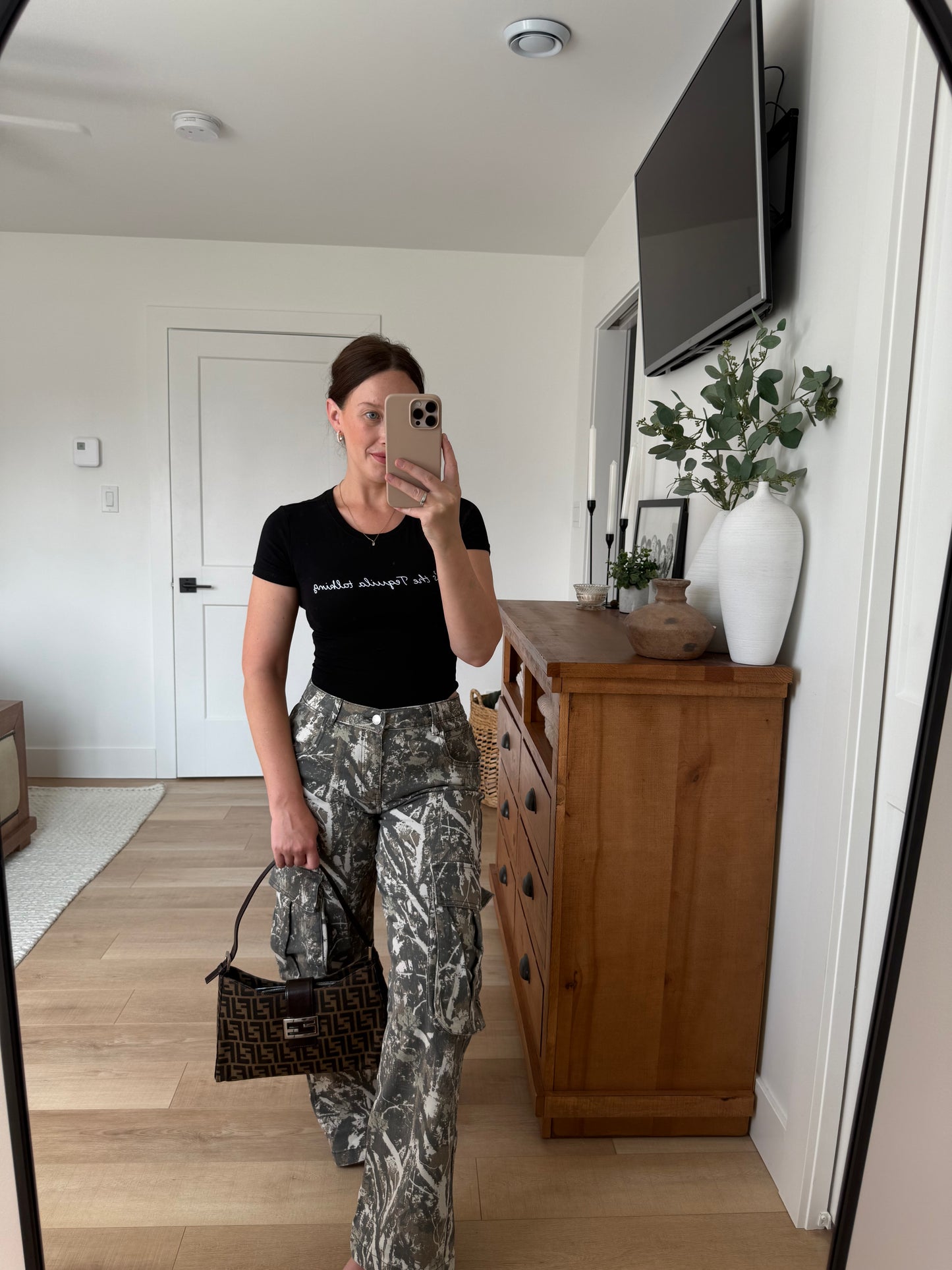 Fendi Zucca Shoulder Bag