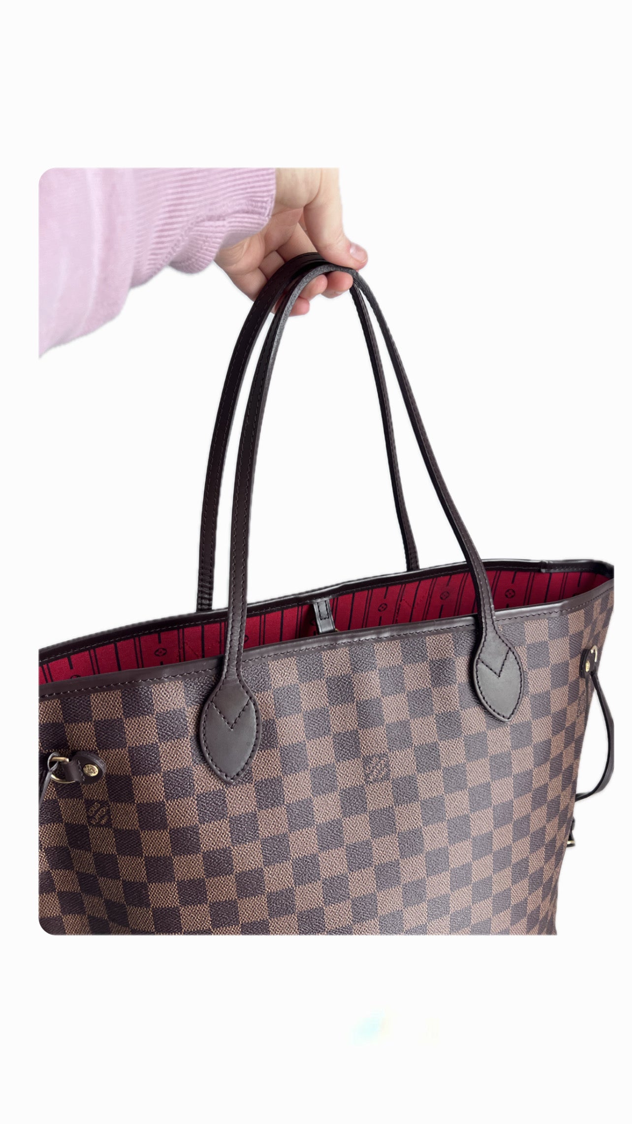 Louis Vuitton Damier Ebene Neverfull MM