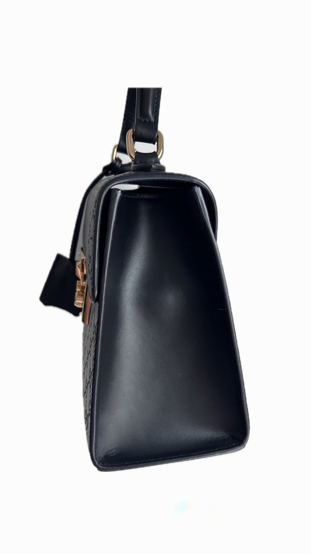 Gucci Black Guccissima Leather Bag