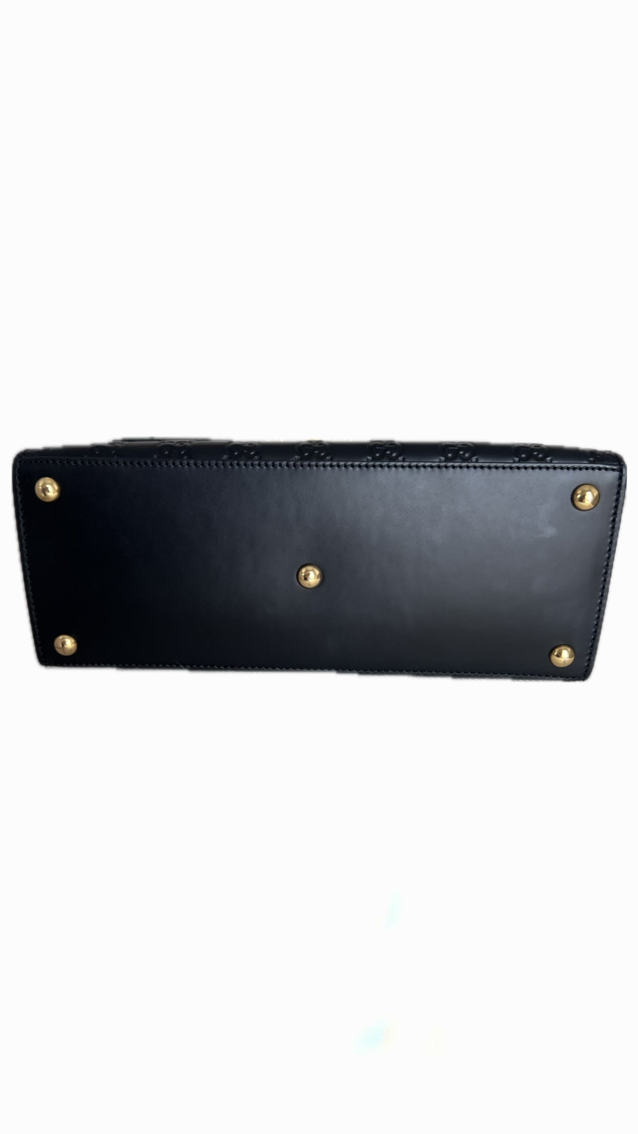 Gucci Black Guccissima Leather Bag