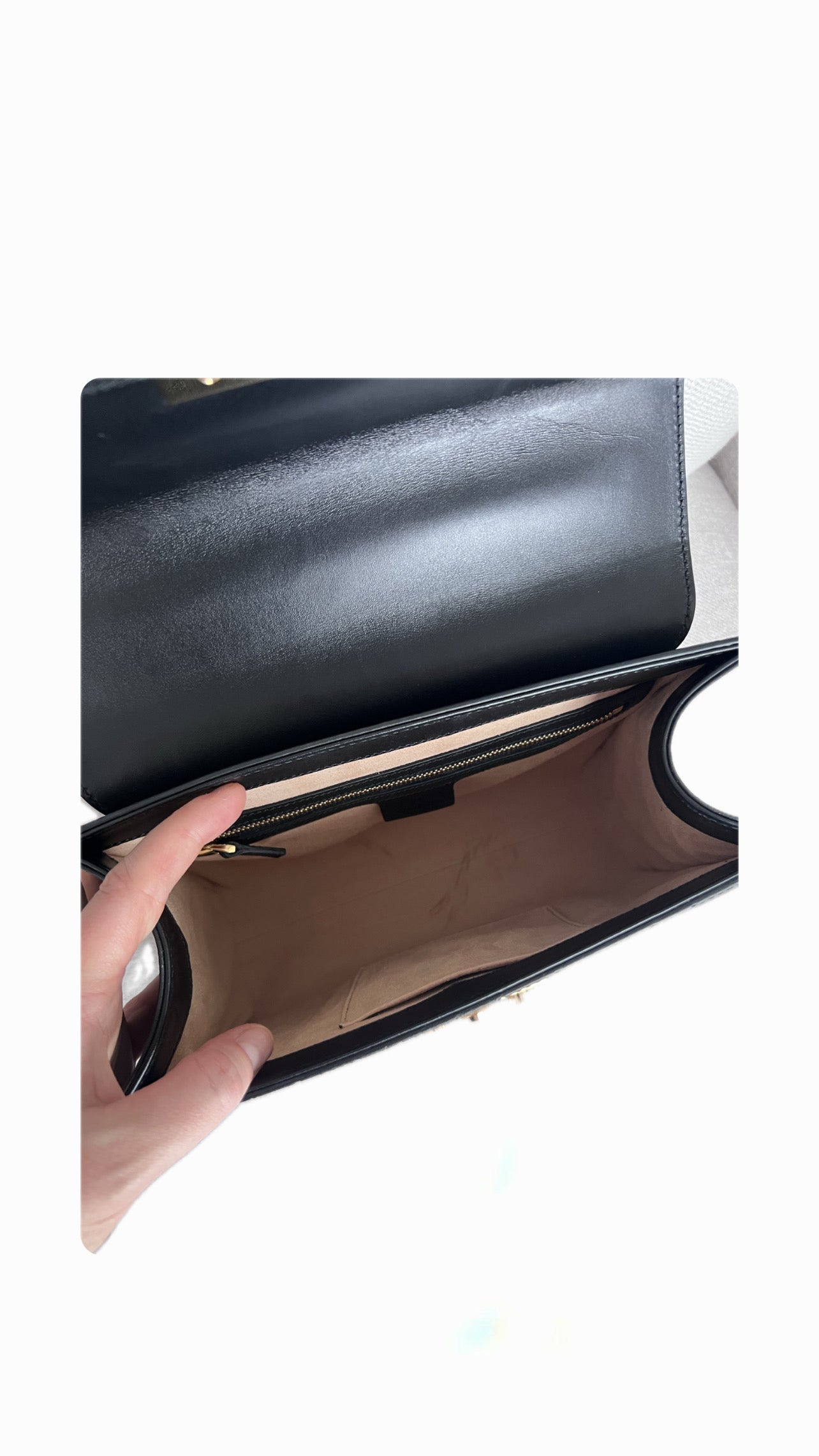 Gucci Black Guccissima Leather Bag