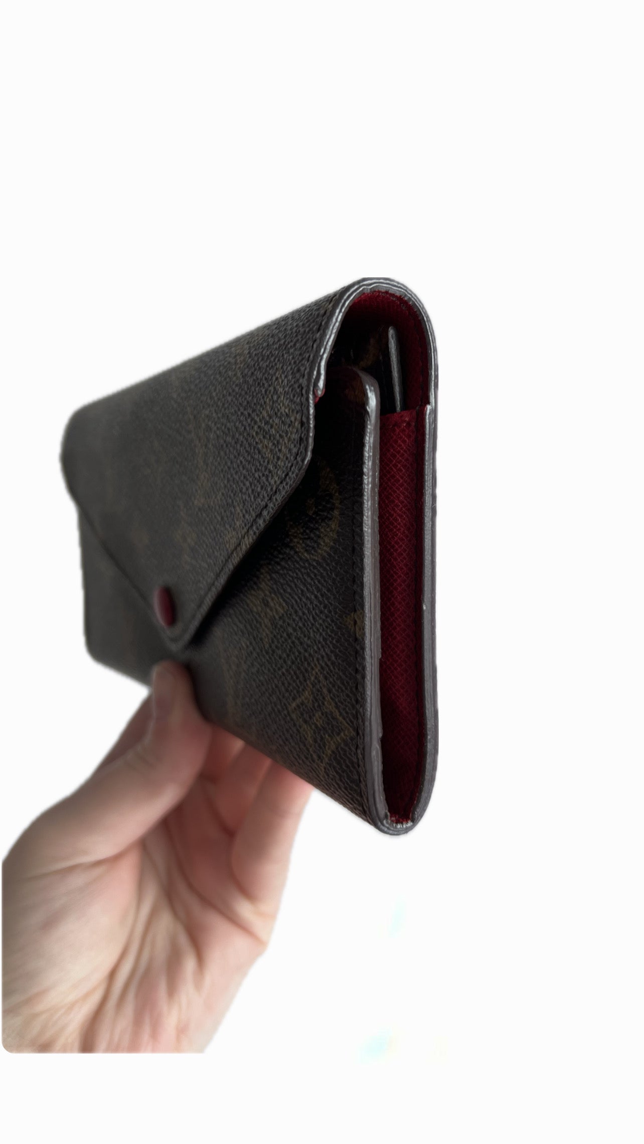 Louis Vuitton Josephine Wallet Red