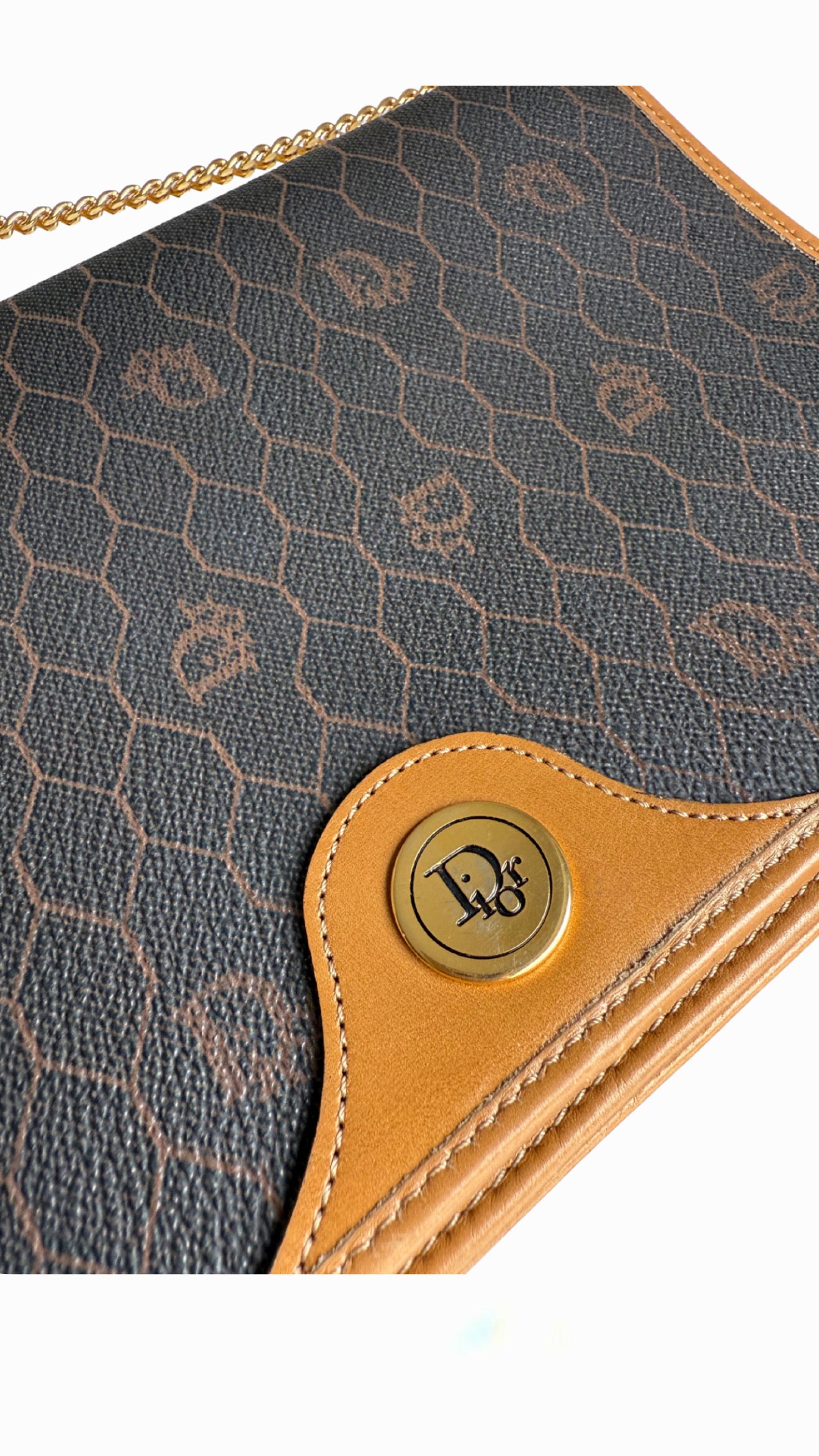 Christian Dior Honeycomb Shoulder Bag