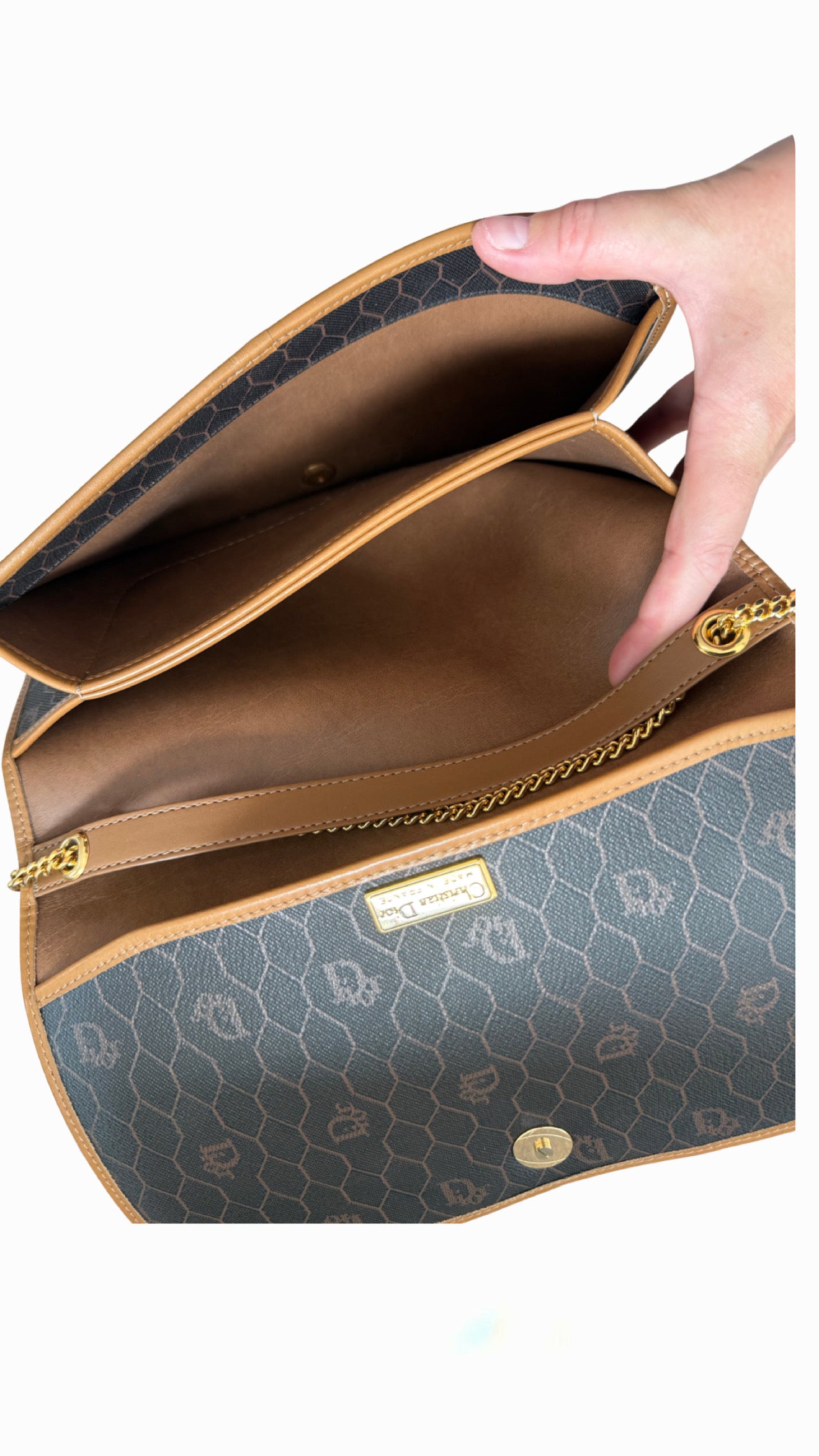 Christian Dior Honeycomb Shoulder Bag