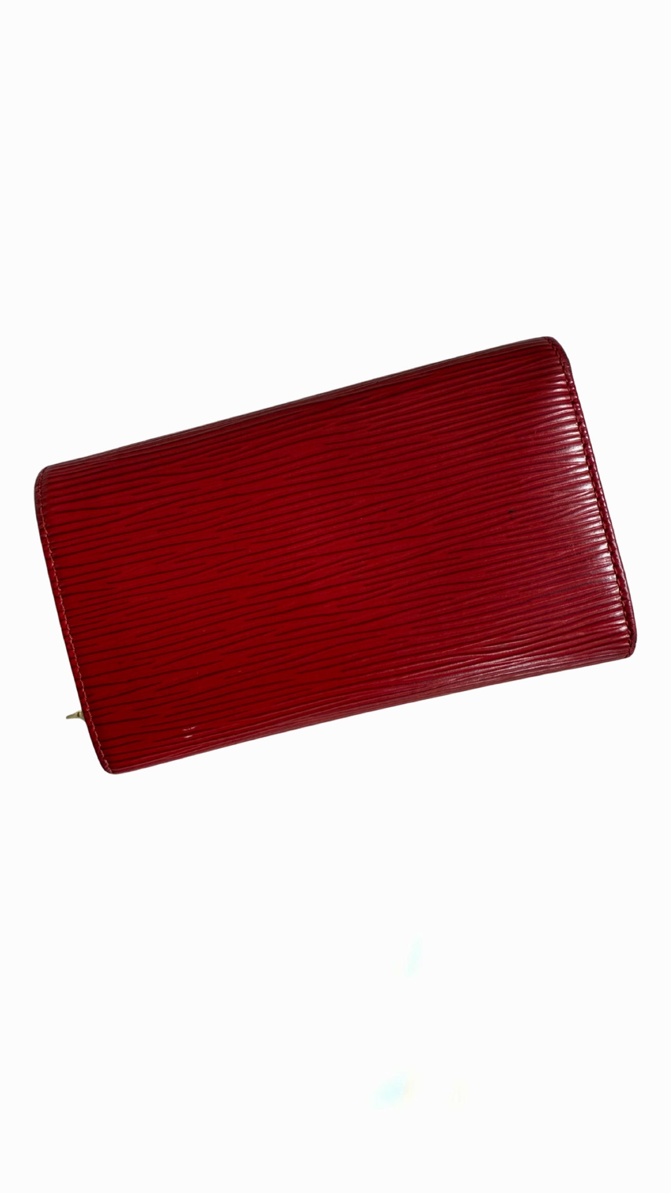 Louis Vuitton Epi Red Bi-fold Wallet