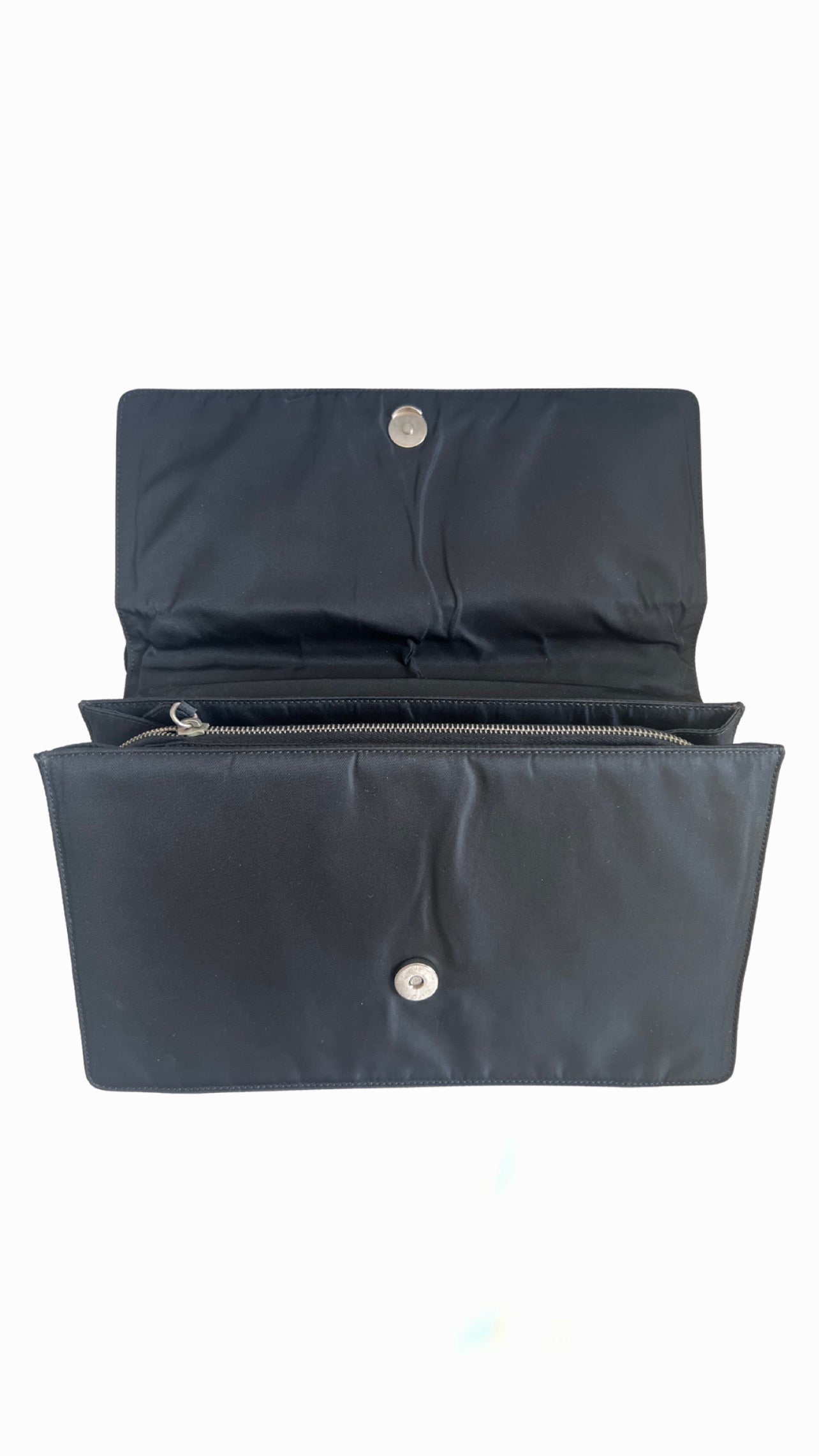 Prada Black Vintage Nylon Shoulder Bag