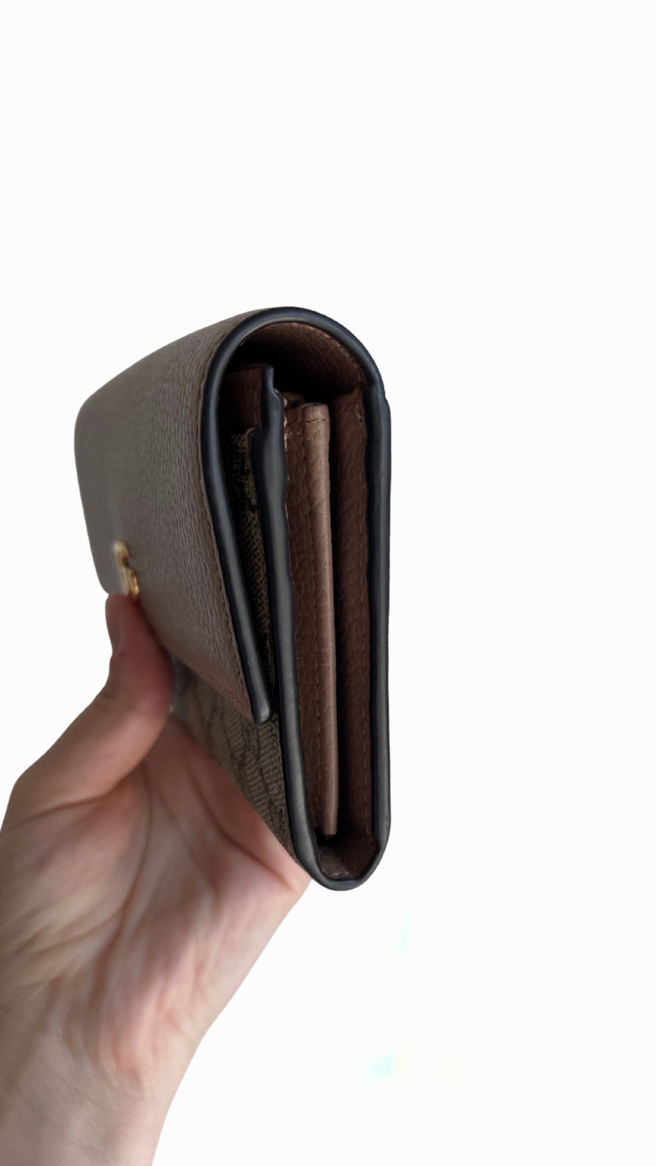 Gucci Bi-colour GG Marmont continental wallet