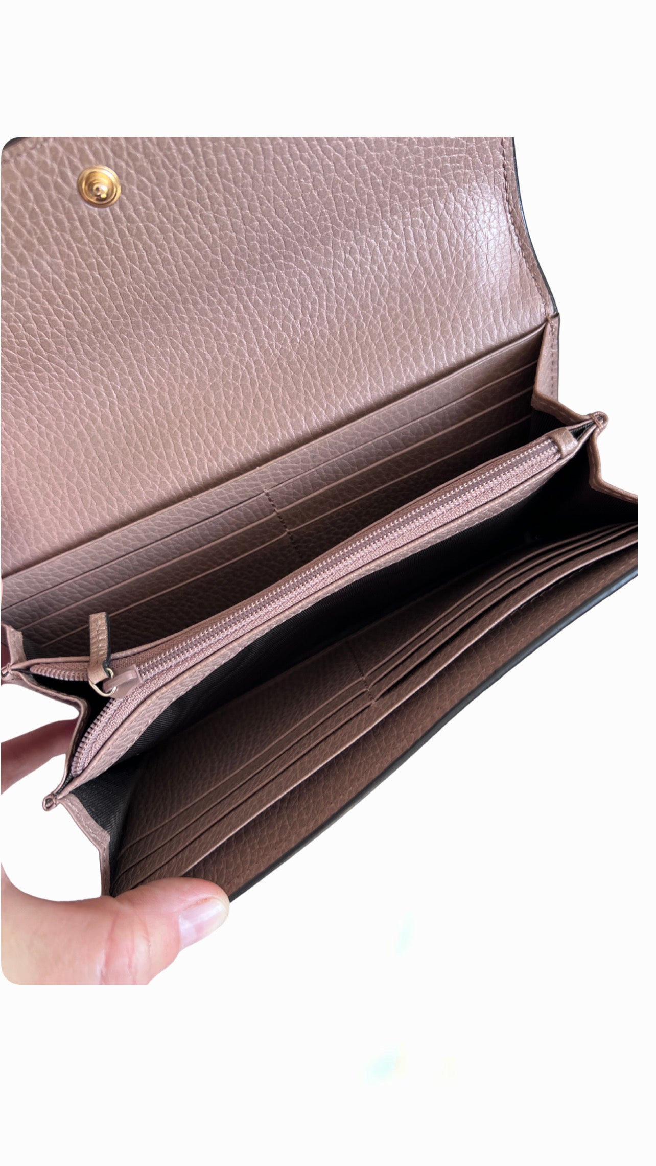 Gucci Bi-colour GG Marmont continental wallet