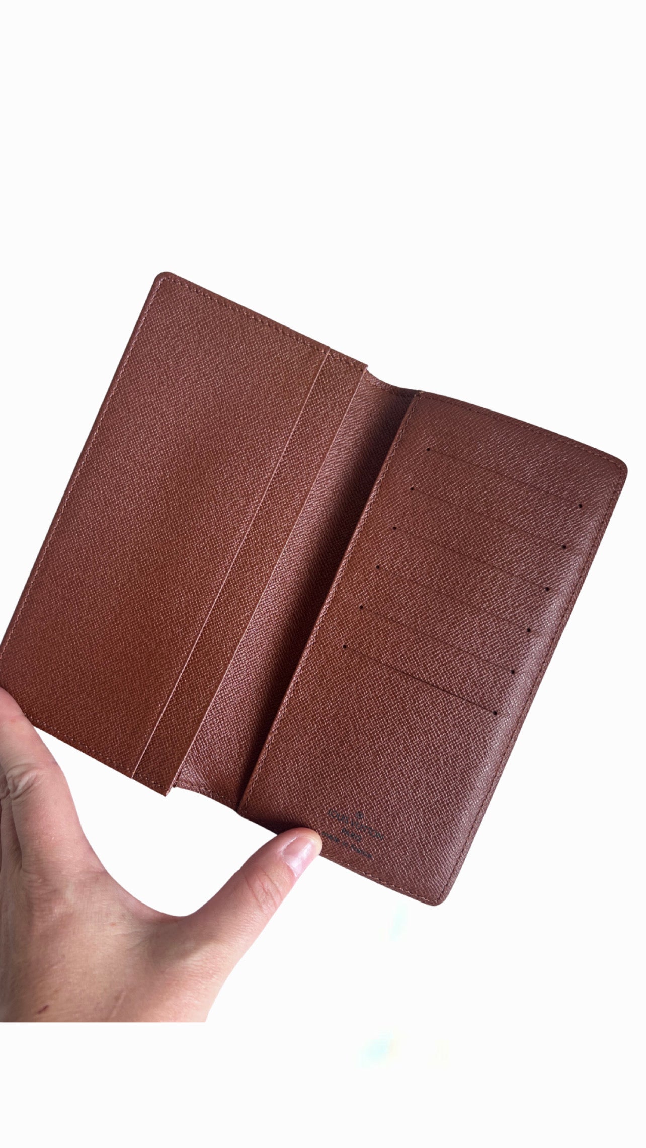 Louis Vuitton Porte Cartes Credit Canvas Long Wallet