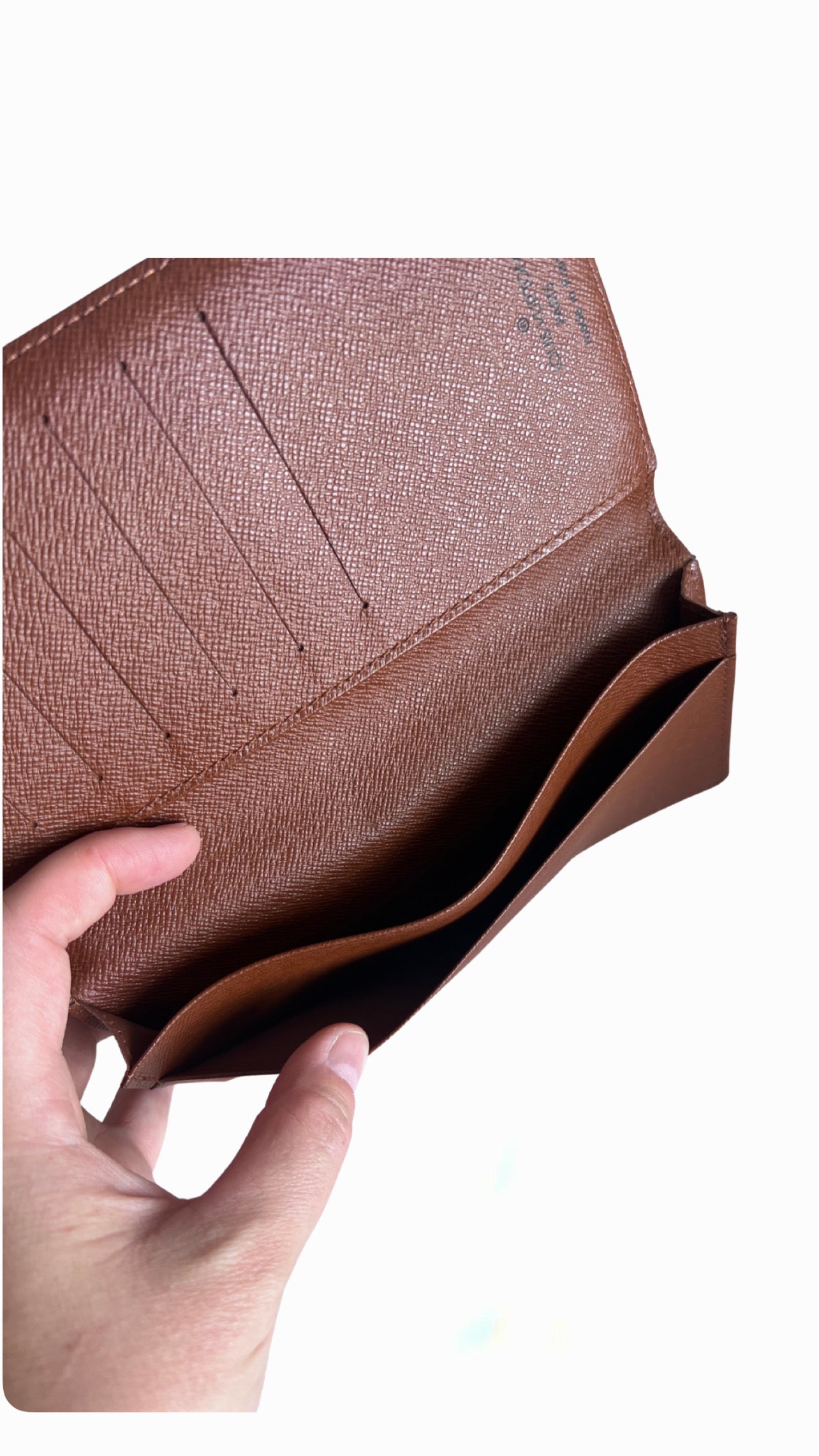 Louis Vuitton Porte Cartes Credit Canvas Long Wallet