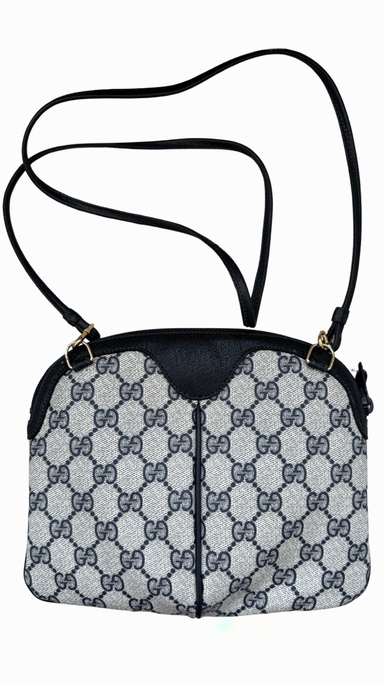 Gucci Vintage Supreme Navy Crossbody