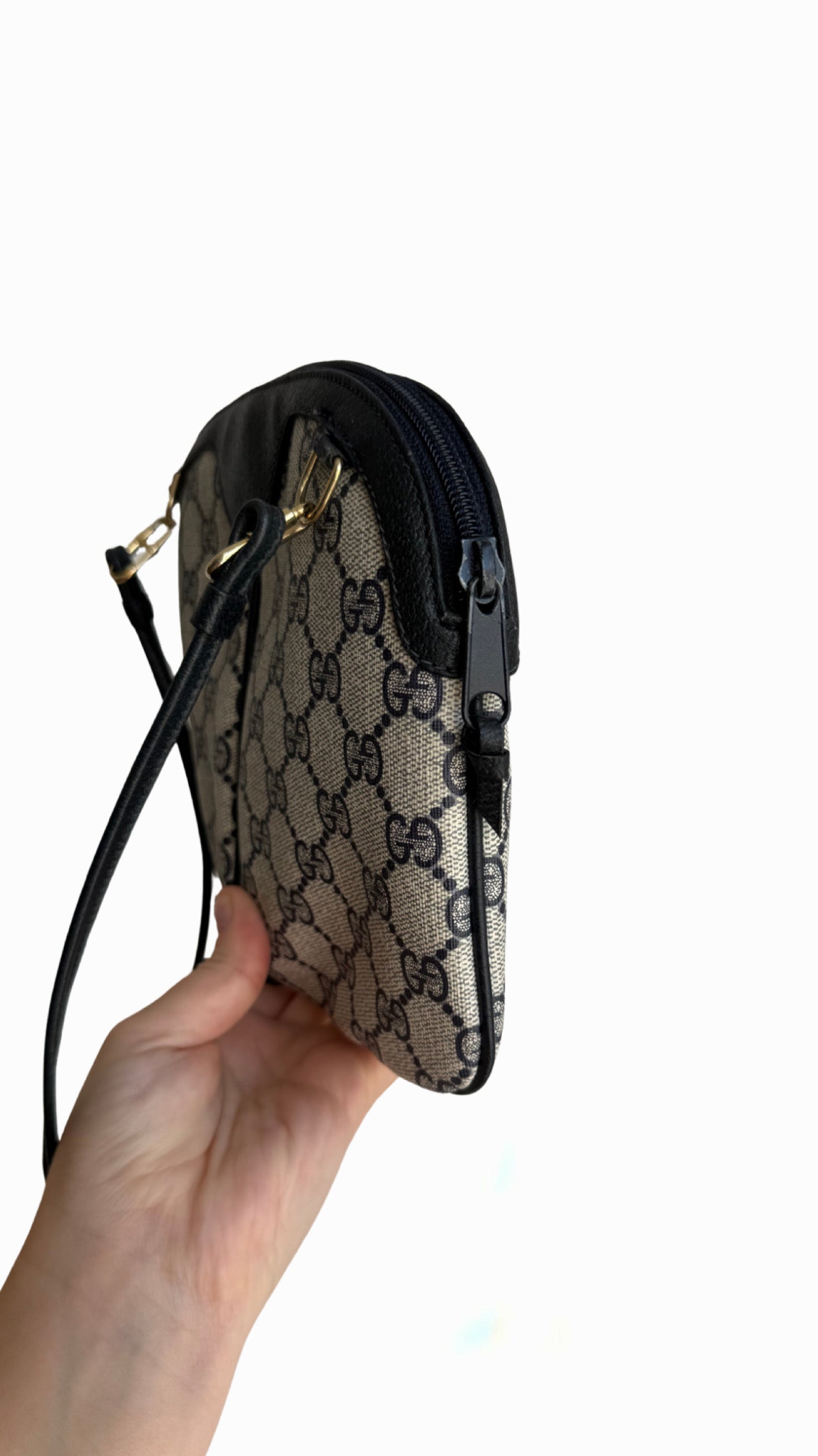 Gucci Vintage Supreme Navy Crossbody