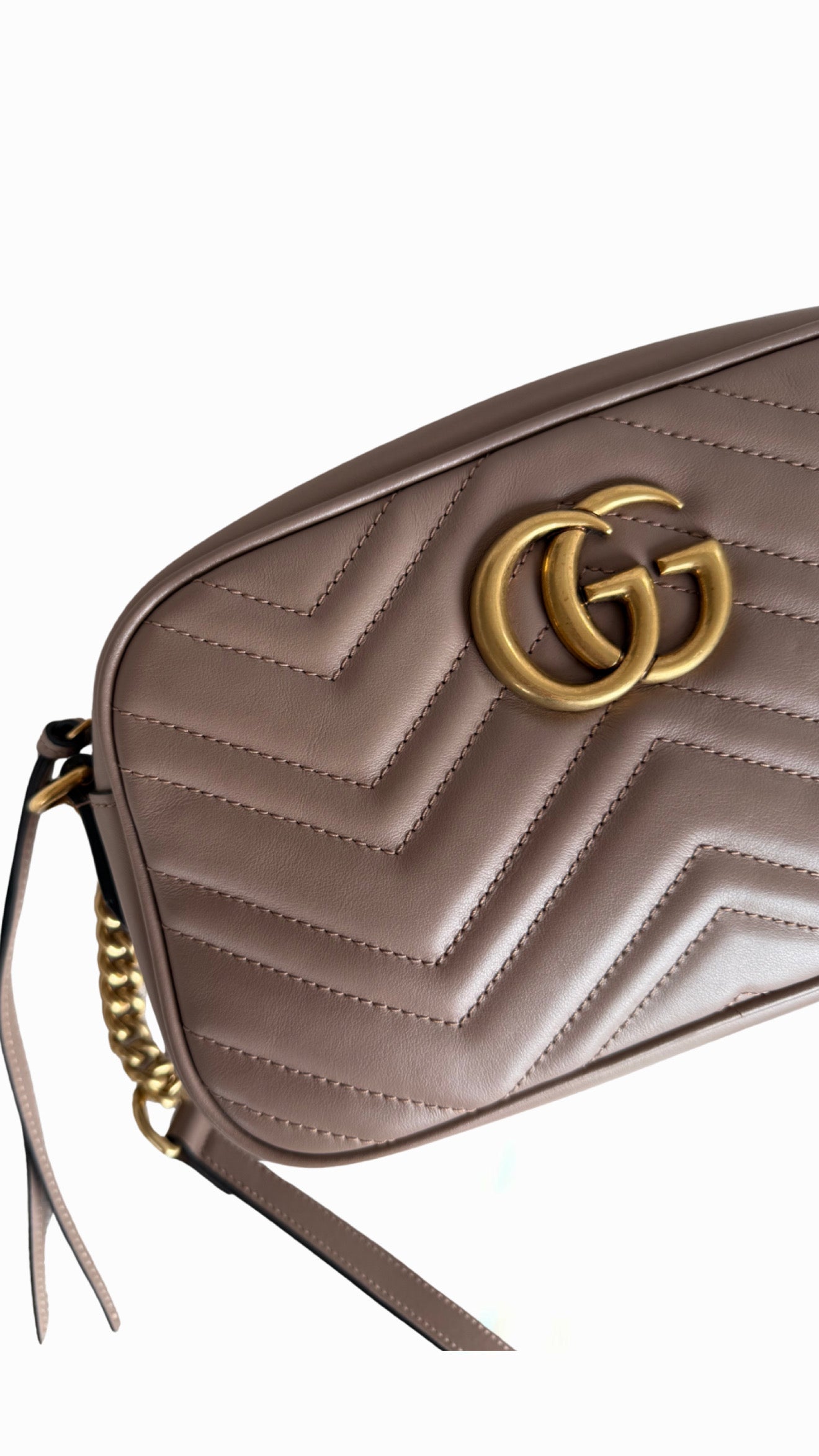 Gucci Marmont Small Matelasse Shoulder Bag