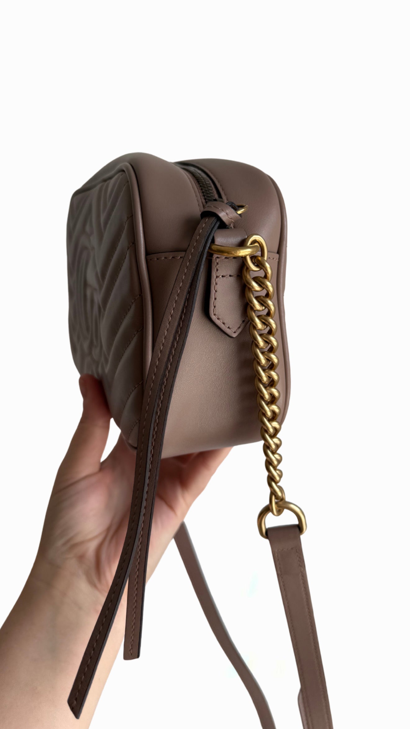 Gucci Marmont Small Matelasse Shoulder Bag