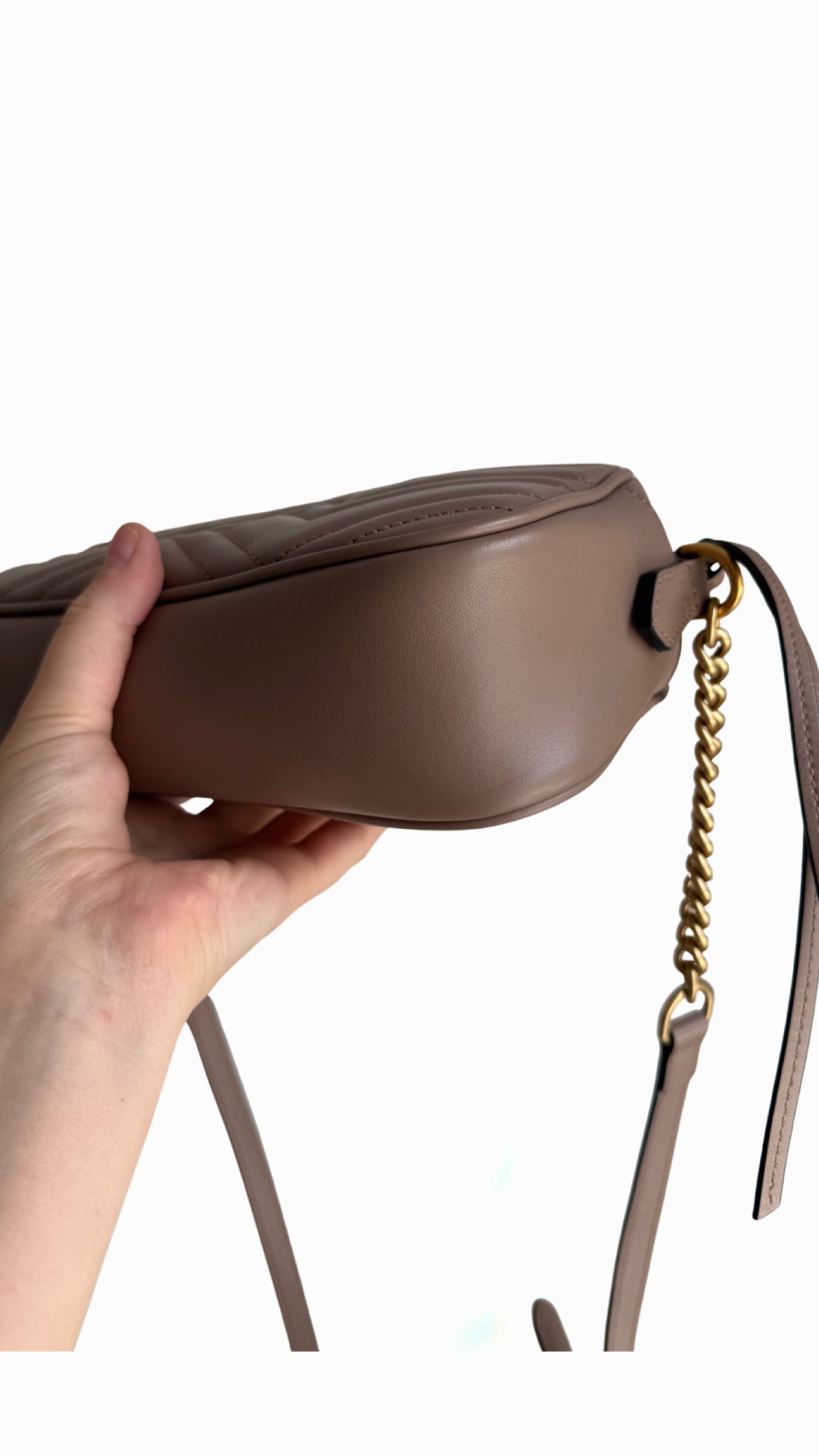 Gucci Marmont Small Matelasse Shoulder Bag