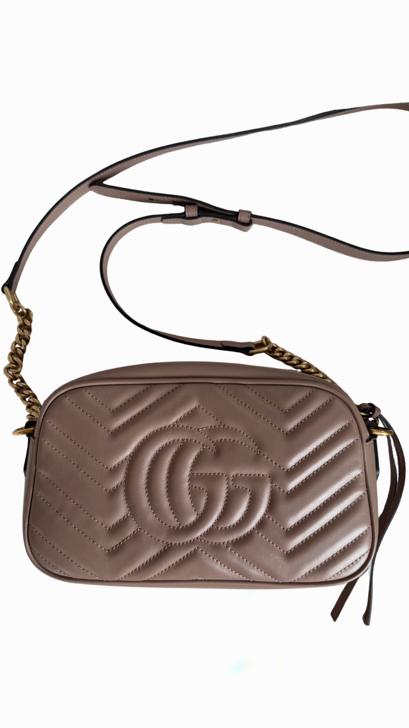 Gucci Marmont Small Matelasse Shoulder Bag