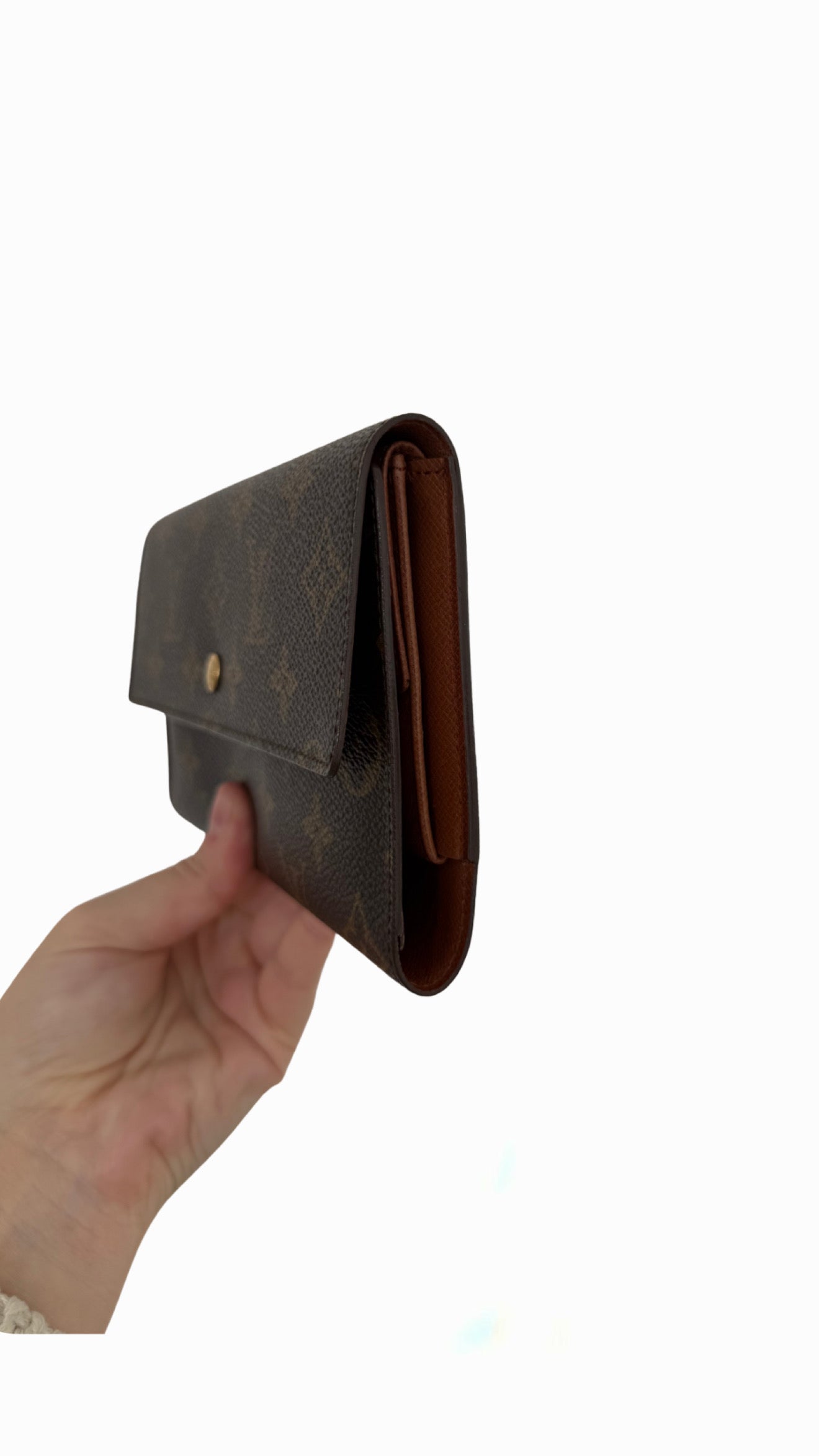 Louis Vuitton Porte Tresor International Tri-fold Long Wallet