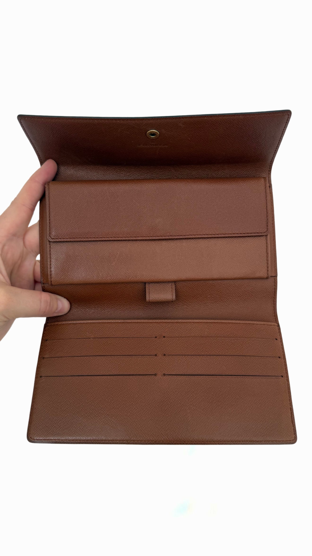 Louis Vuitton Porte Tresor International Tri-fold Long Wallet