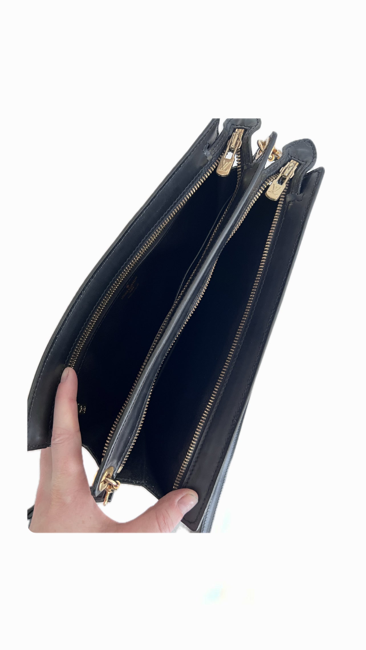 Louis Vuitton Epi Enghien 2Way Shoulder Bag