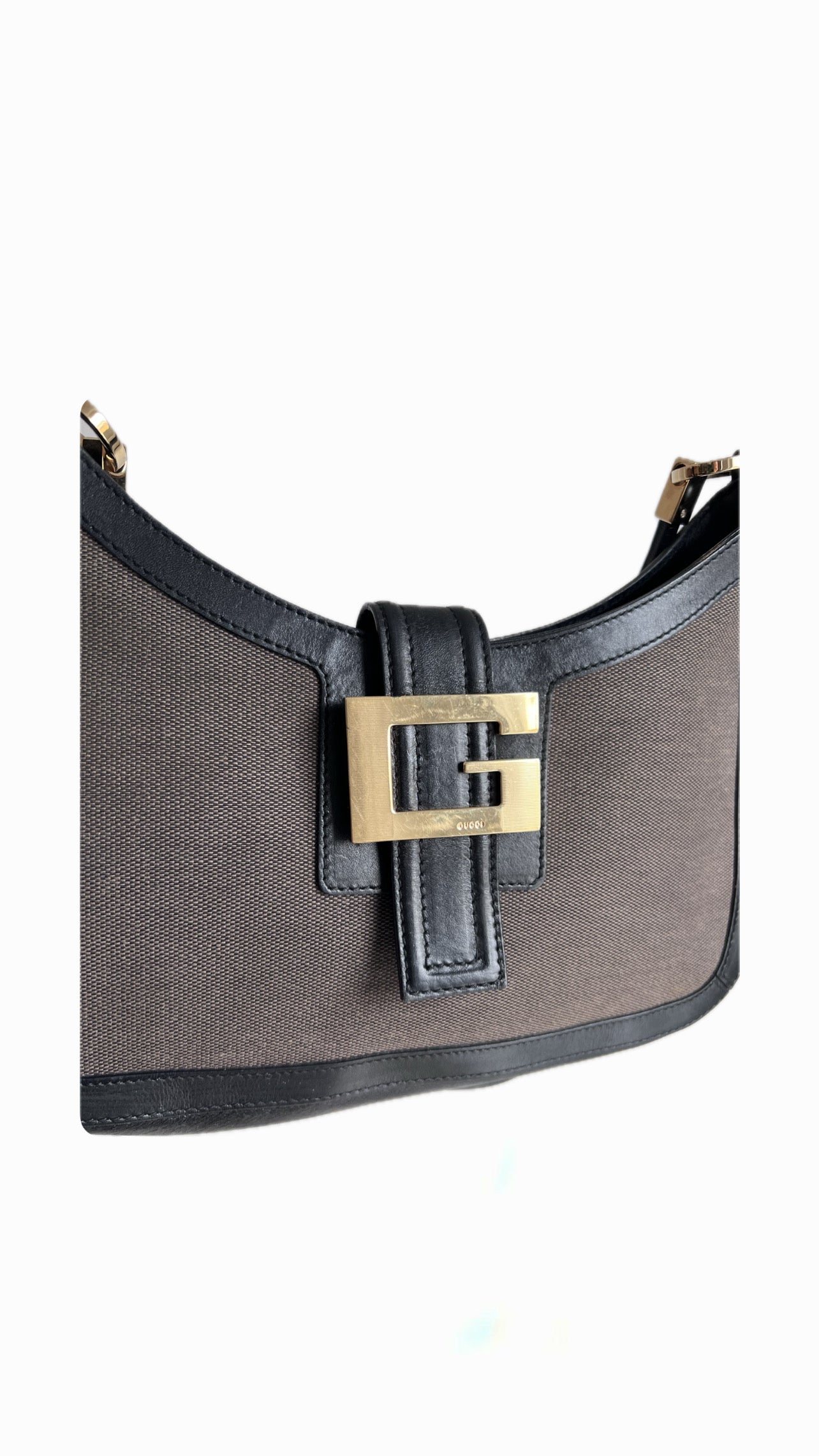 Gucci G Buckle Shoulder Bag
