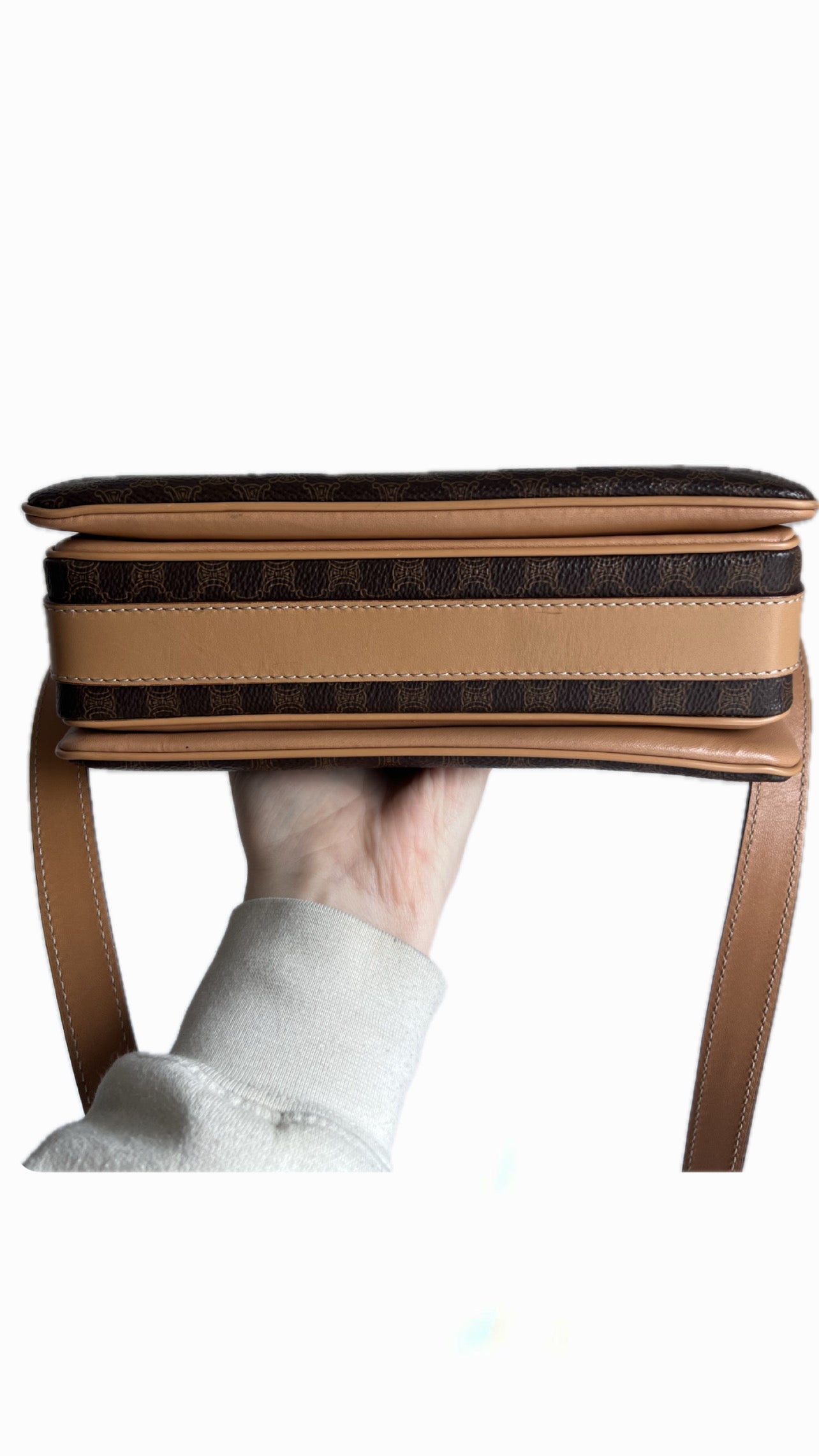 Celine Macadam Flap Shoulder Bag