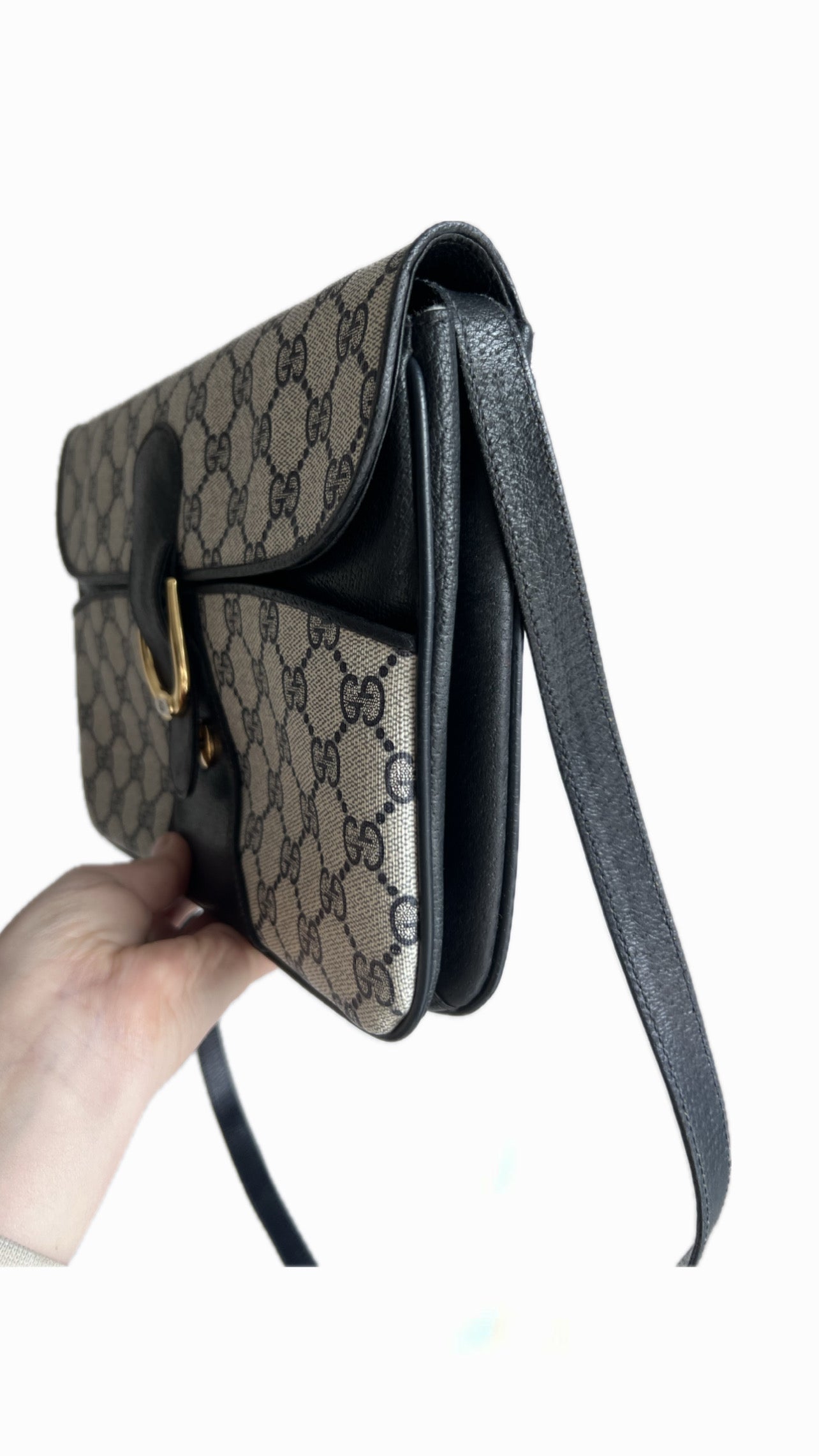 Gucci Pochette Crossbody - Dark Navy