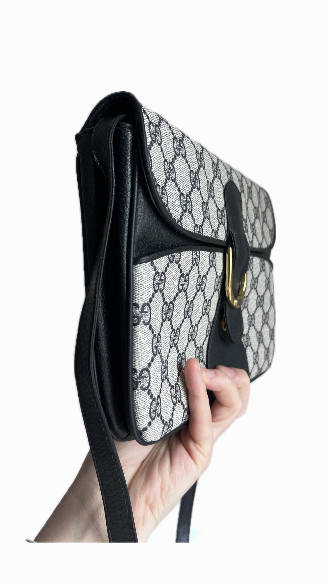Gucci Pochette Crossbody - Dark Navy