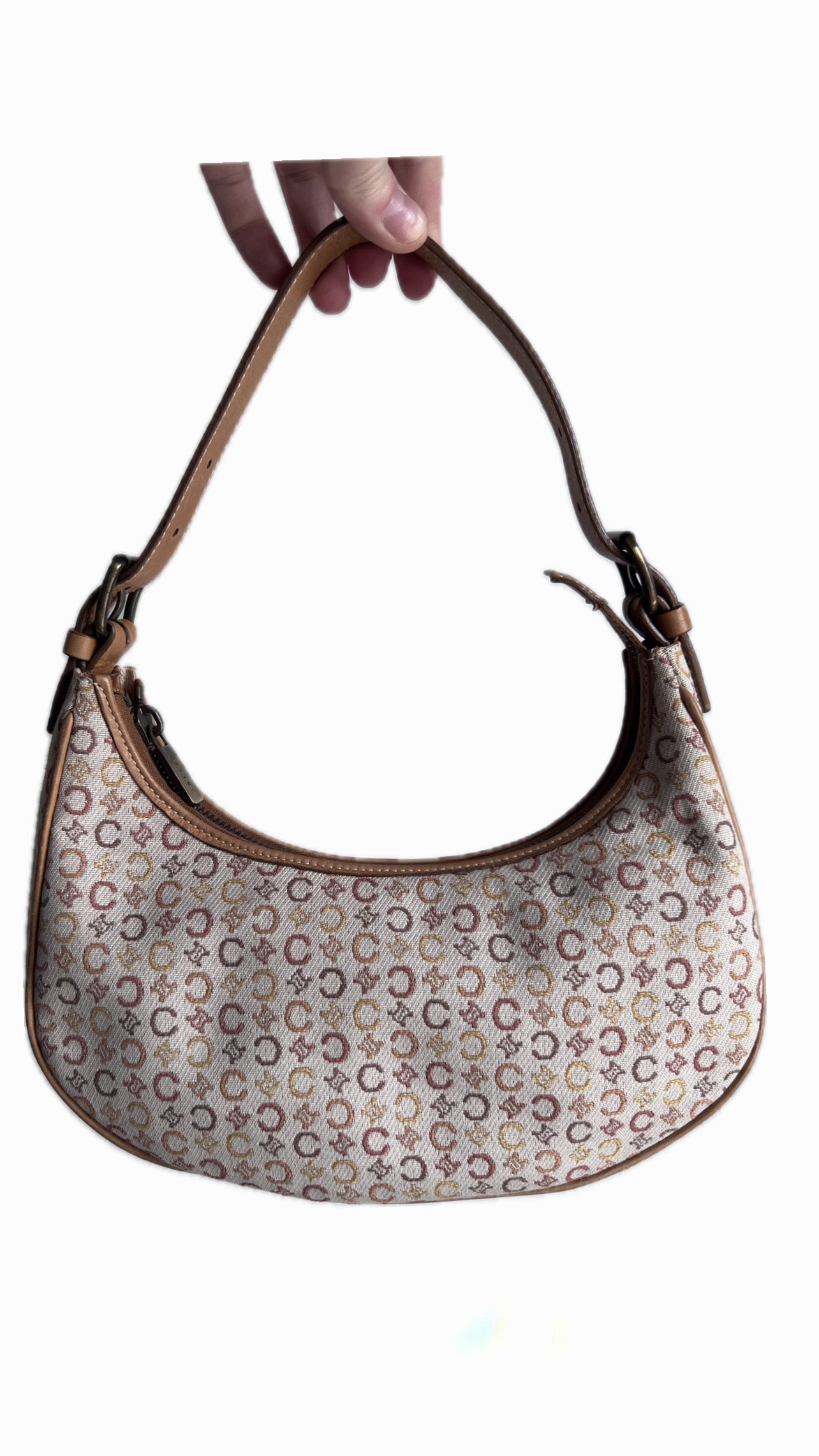 Celine Macadam Logo Shoulder Bag