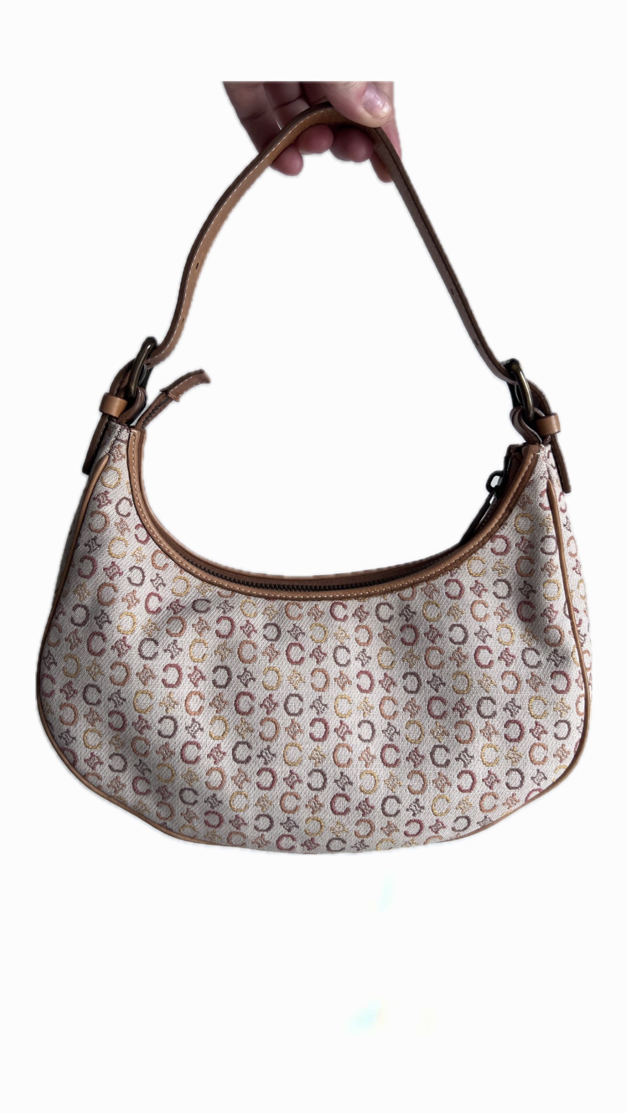 Celine Macadam Logo Shoulder Bag
