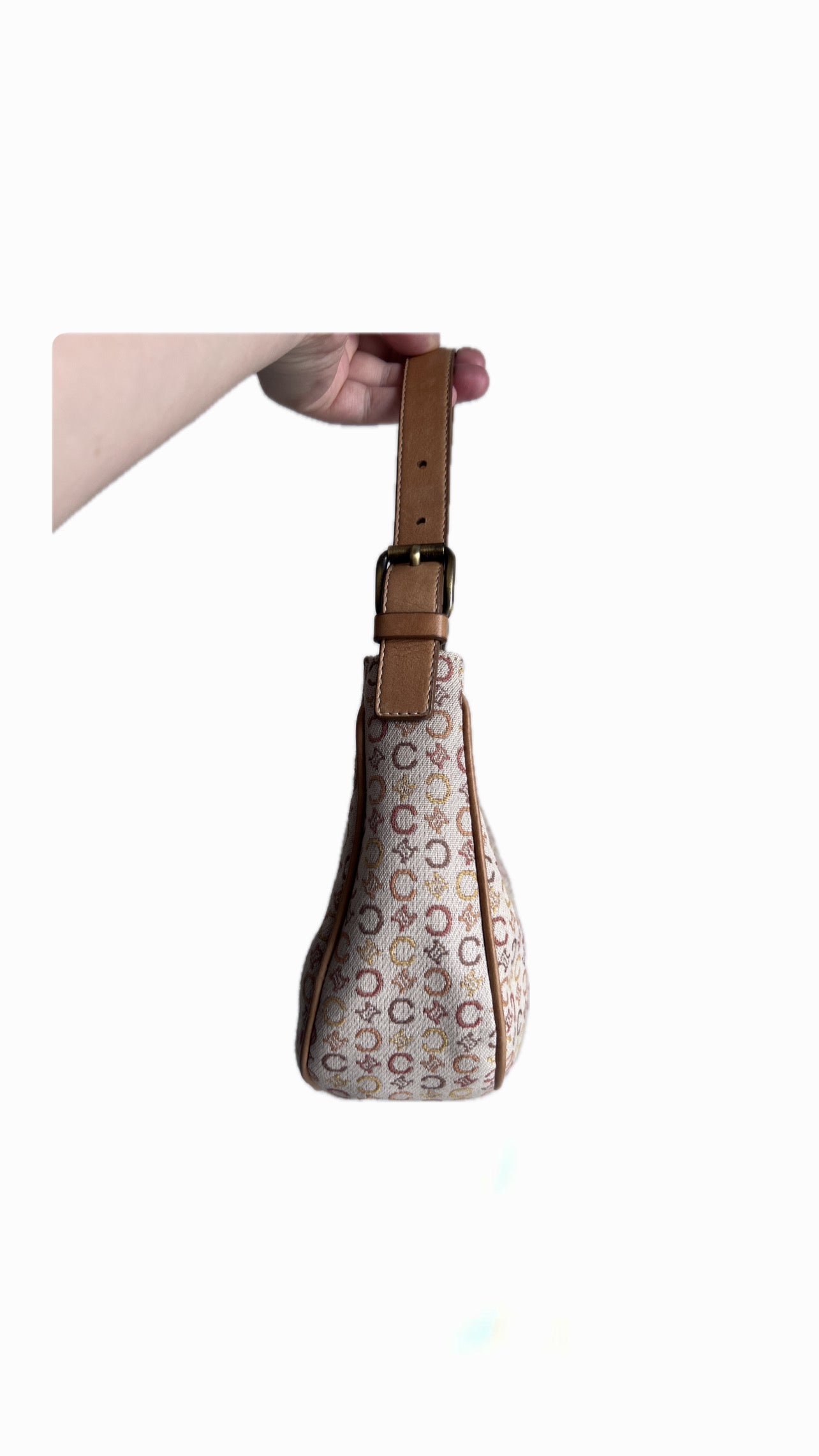 Celine Macadam Logo Shoulder Bag