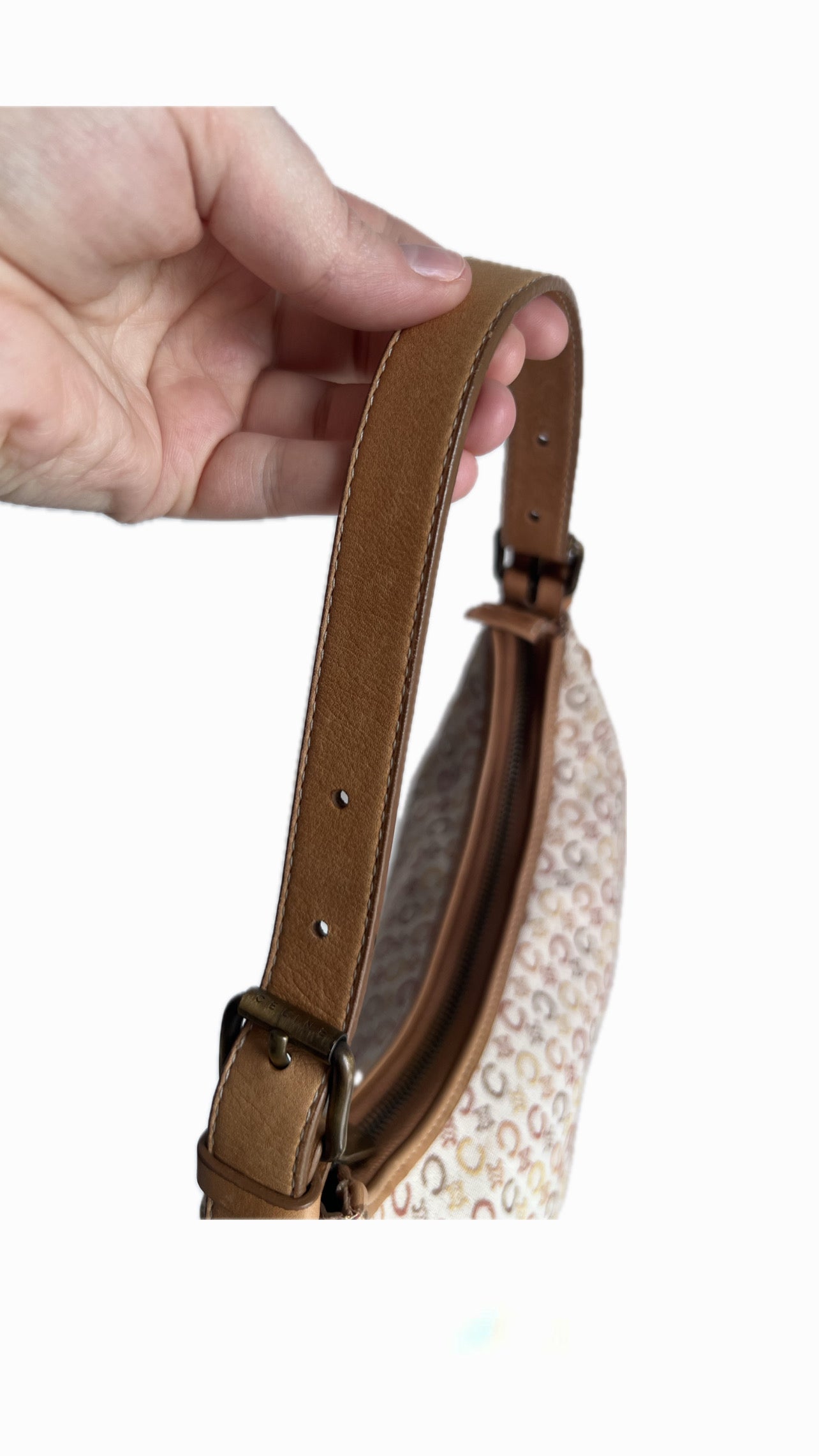 Celine Macadam Logo Shoulder Bag