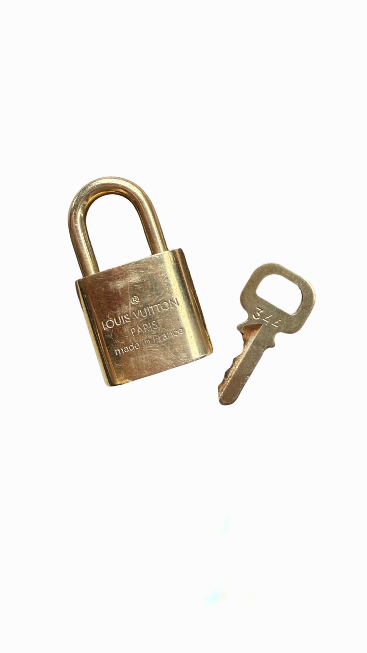 Louis Vuitton Vintage Lock& Key