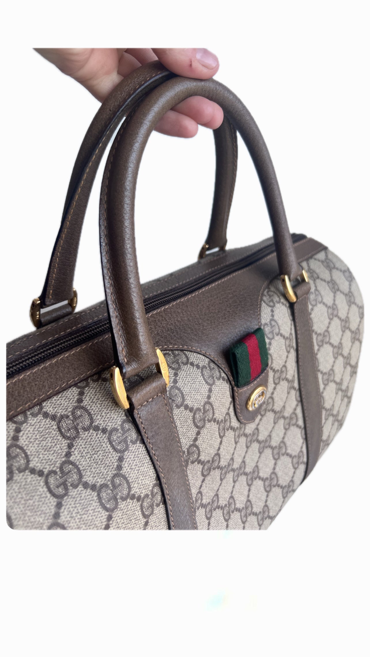 Gucci Sherry Line Boston Bag