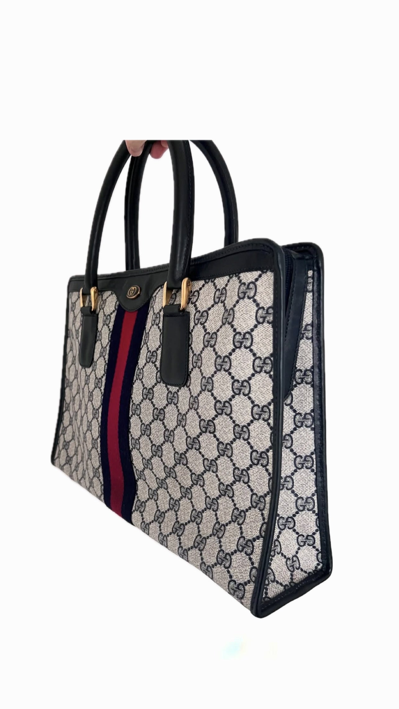 Gucci Supreme Satchel Tote