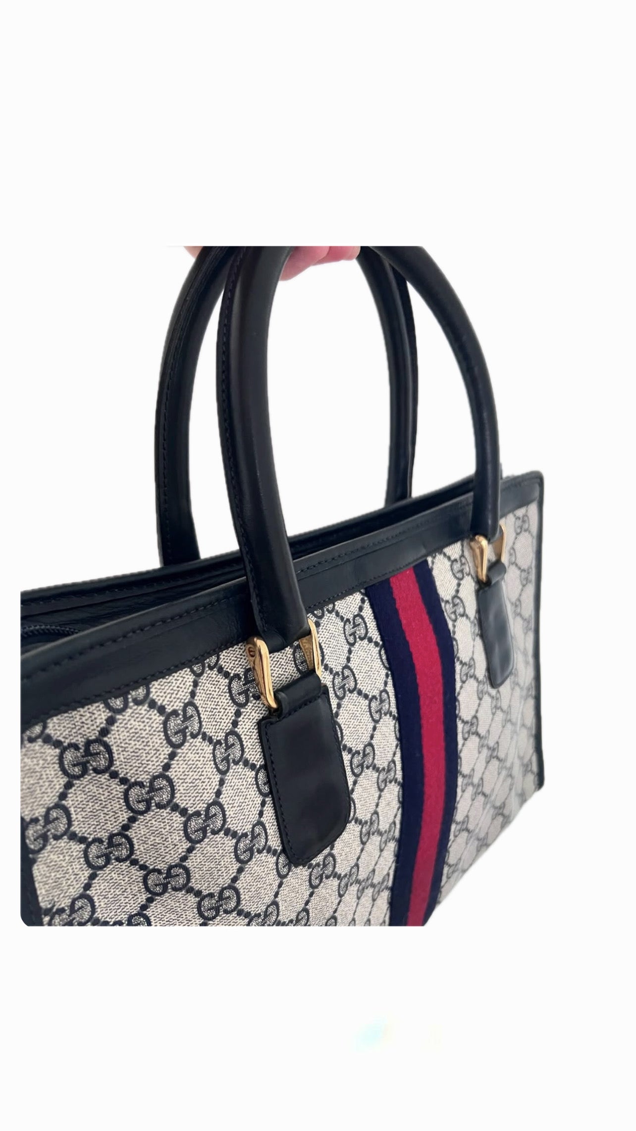 Gucci Supreme Satchel Tote