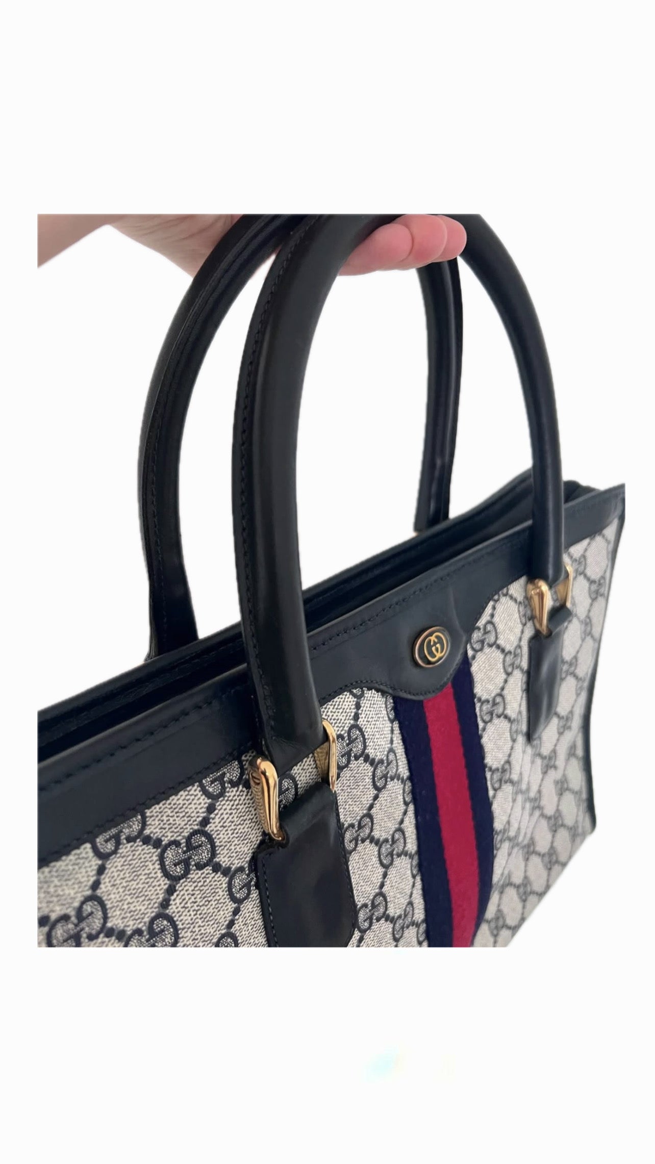 Gucci Supreme Satchel Tote