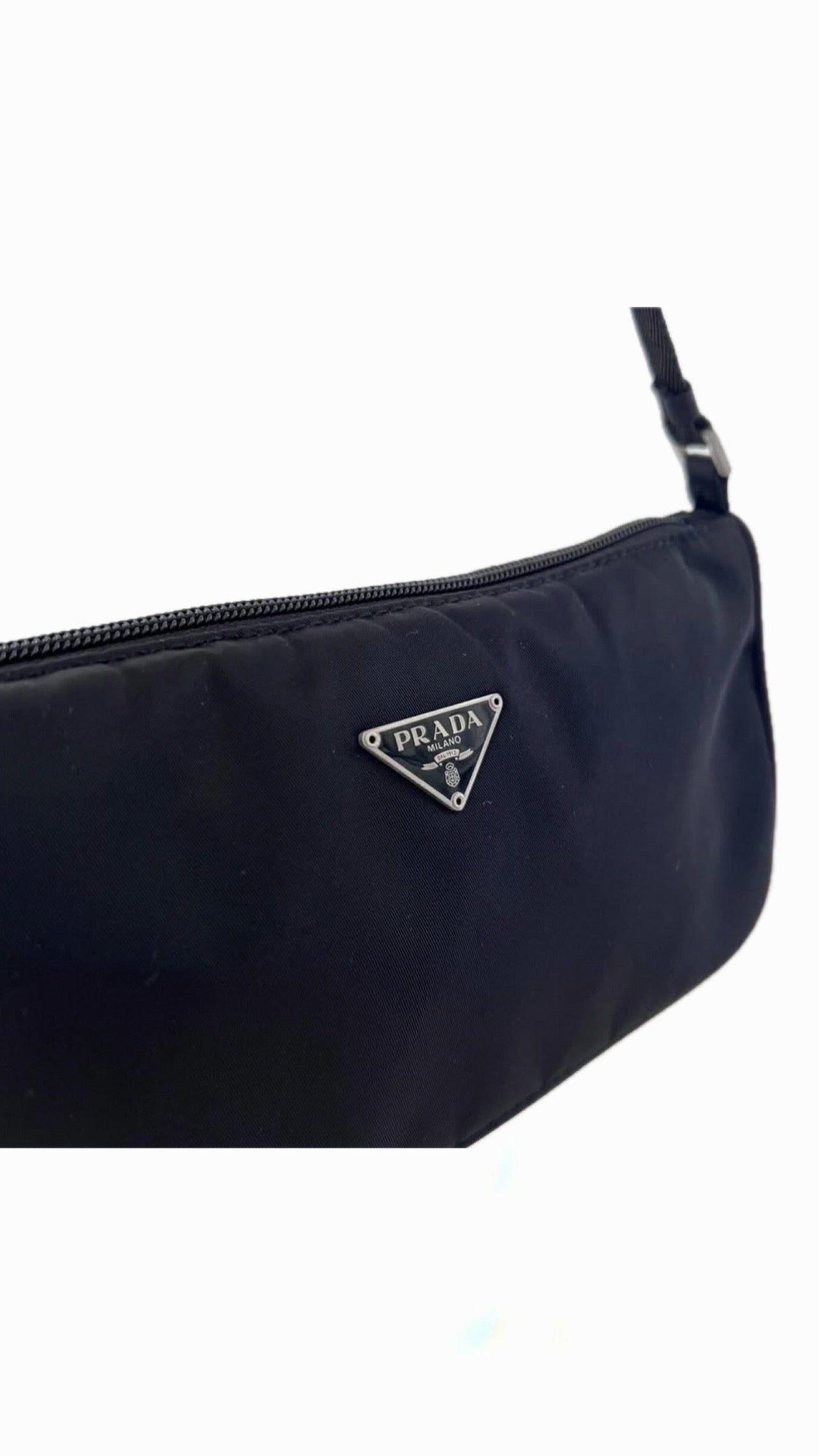 Prada Black Nylon Handbag