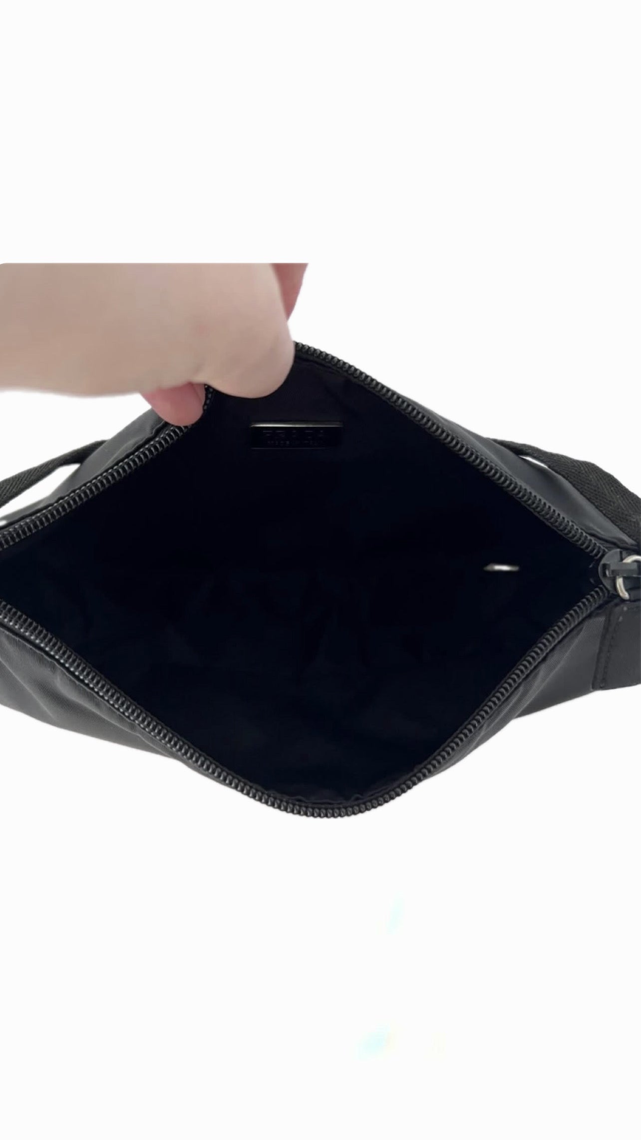 Prada Black Nylon Handbag