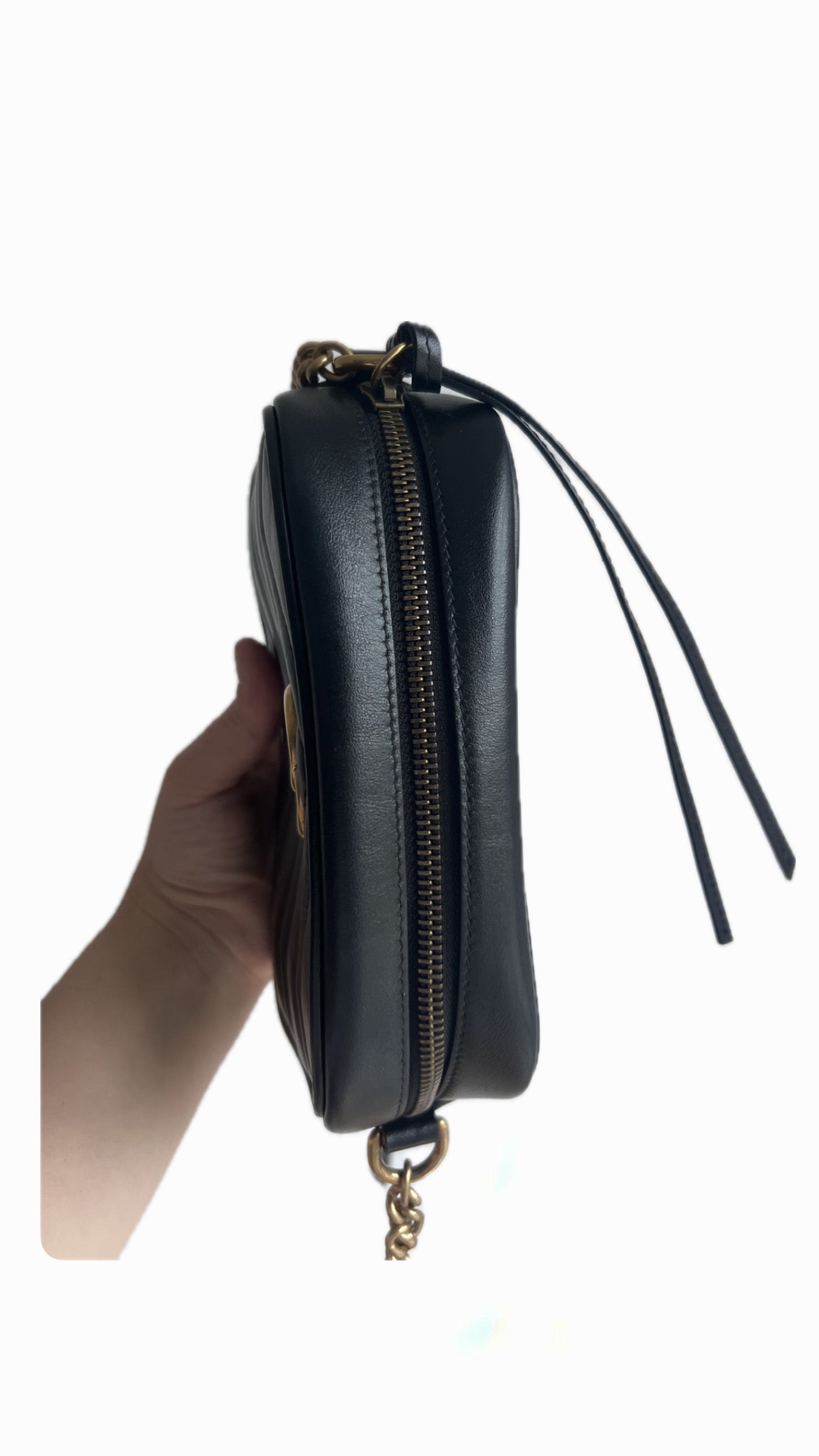 Gucci Marmont Double G Quilted Mini