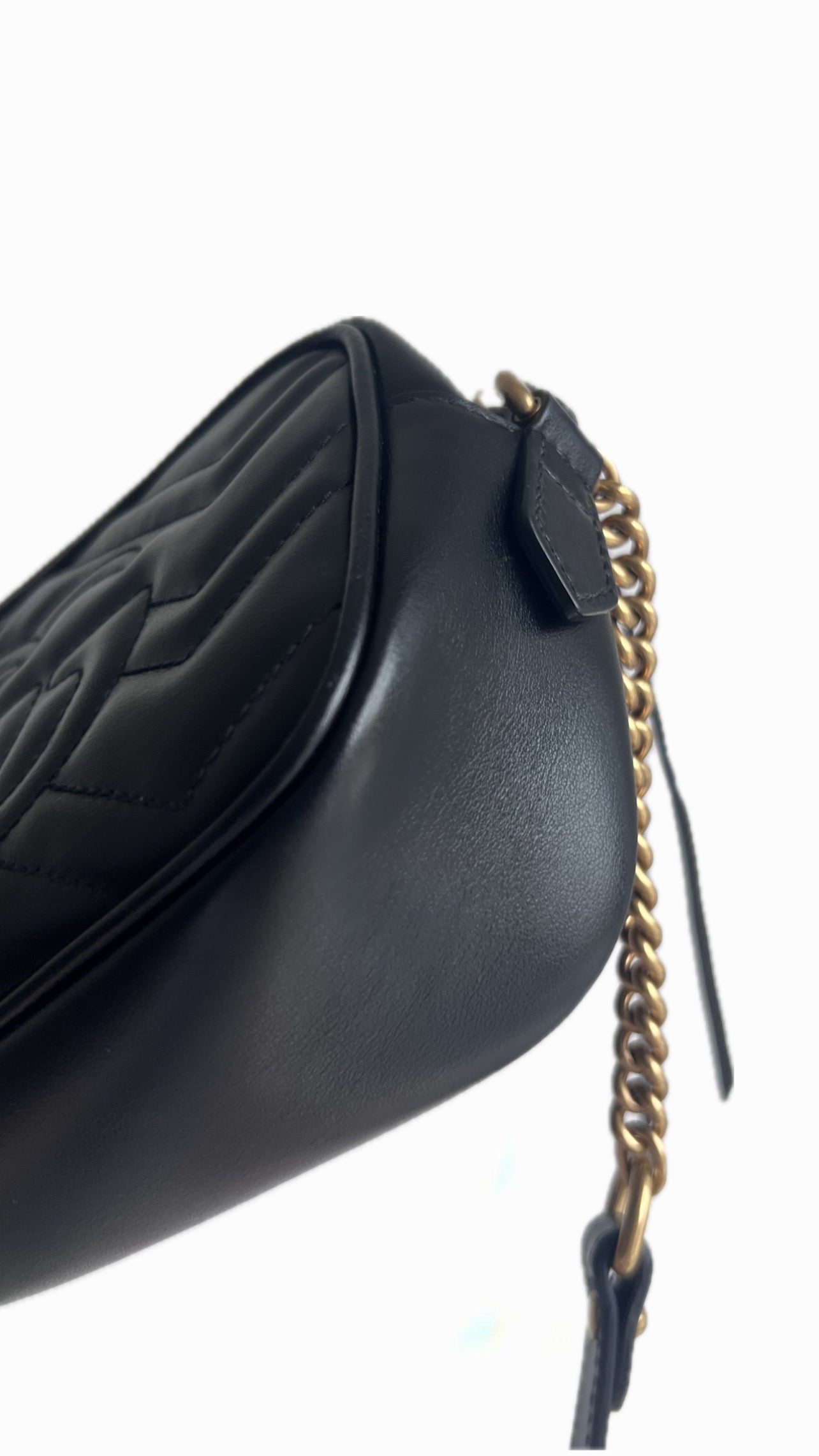Gucci Marmont Double G Quilted Mini