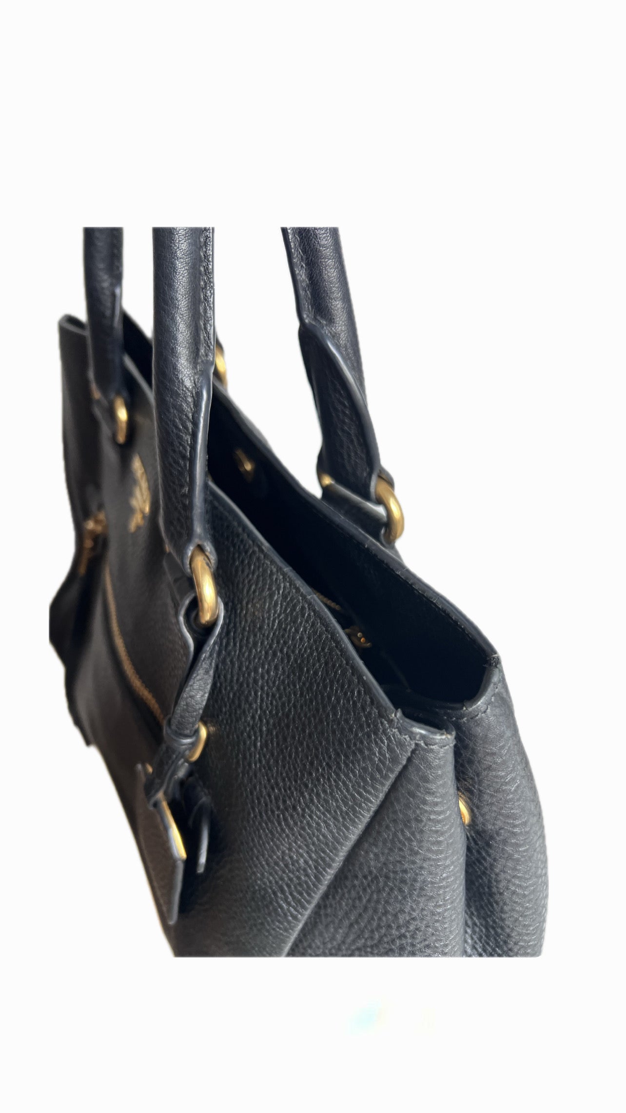PRADA Vitello Daino Handbag