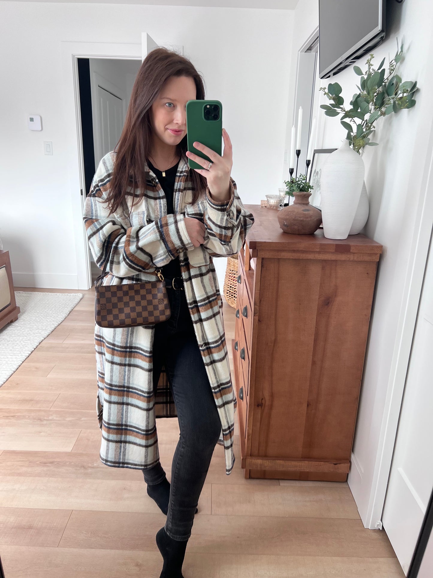 Louis Vuitton Damier Ebene Navona Pochette Accessories
