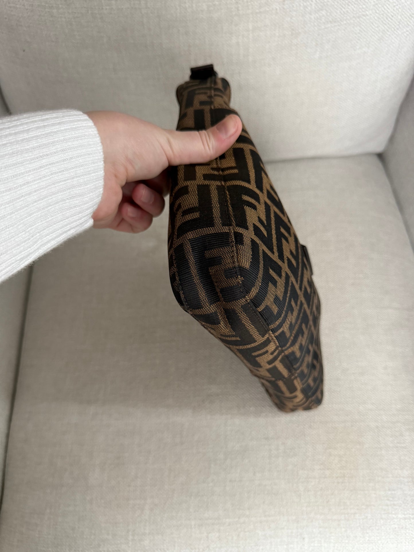 Celine Circle Macadam PVC Leather Crossbody