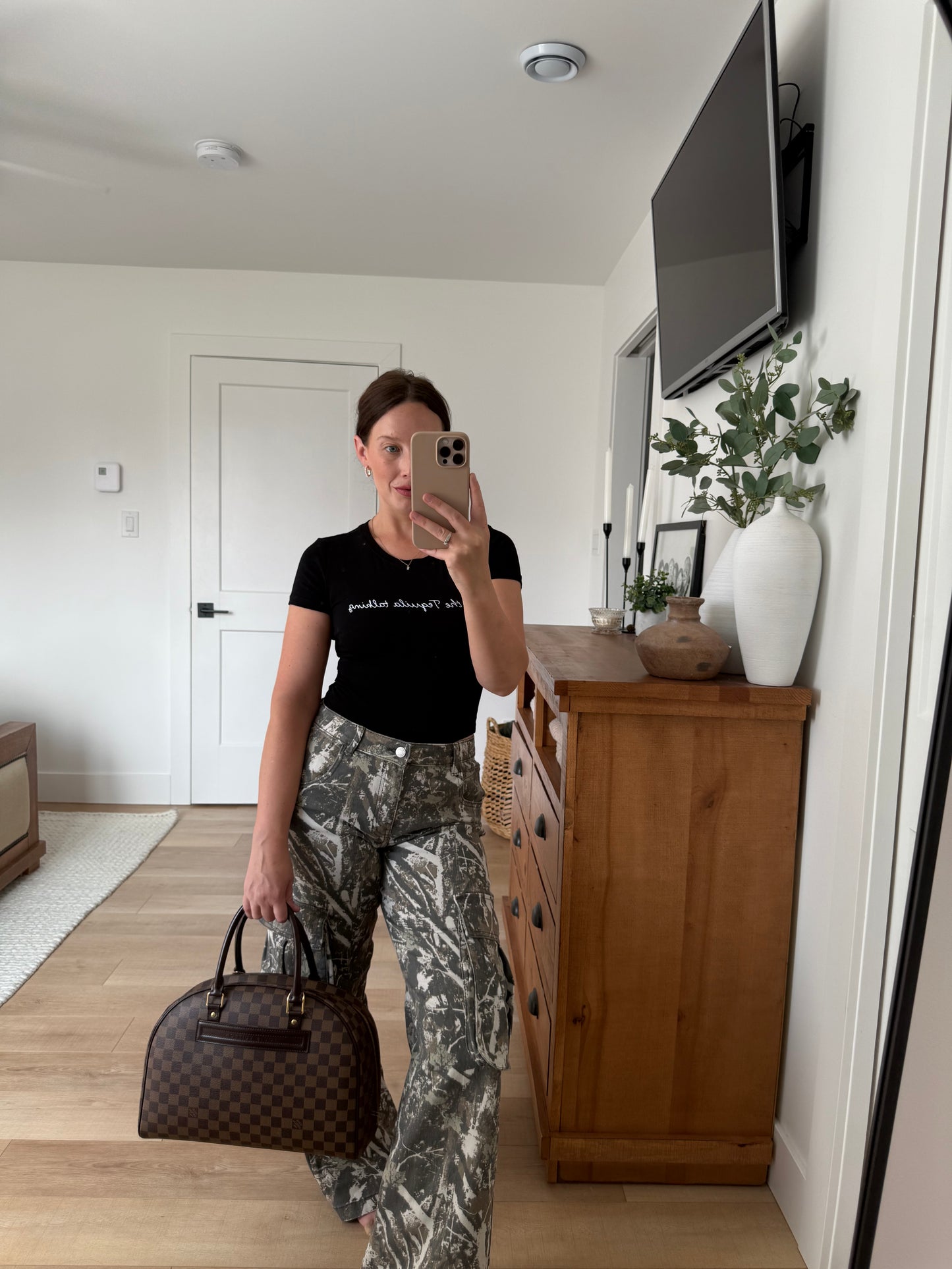 Louis Vuitton Damier Ebene Nolita Bag