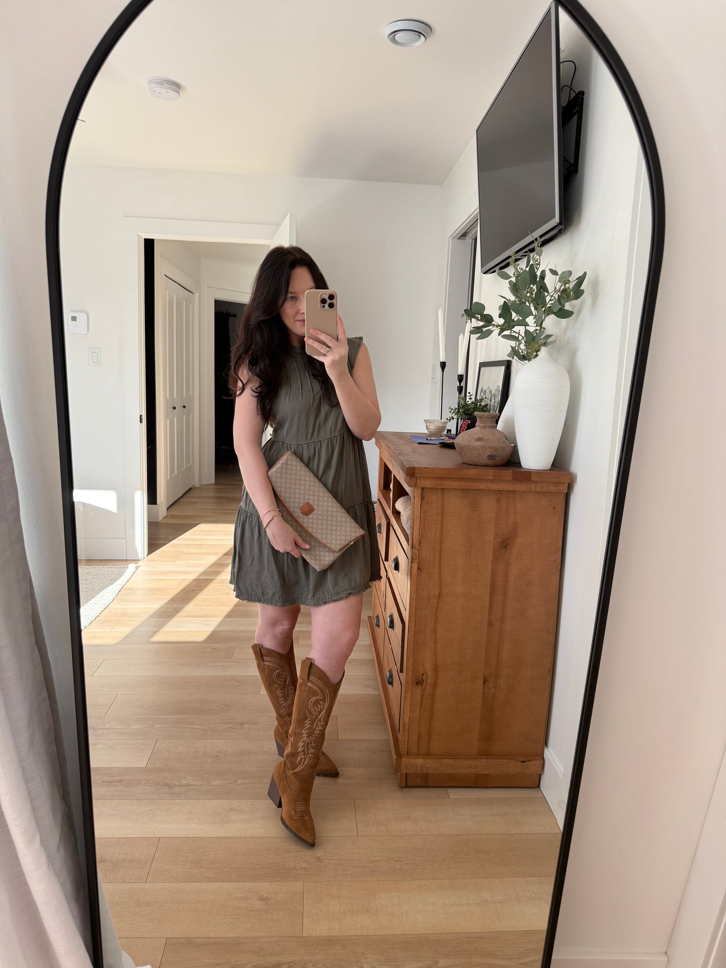 Celine Macadam Envelope Clutch