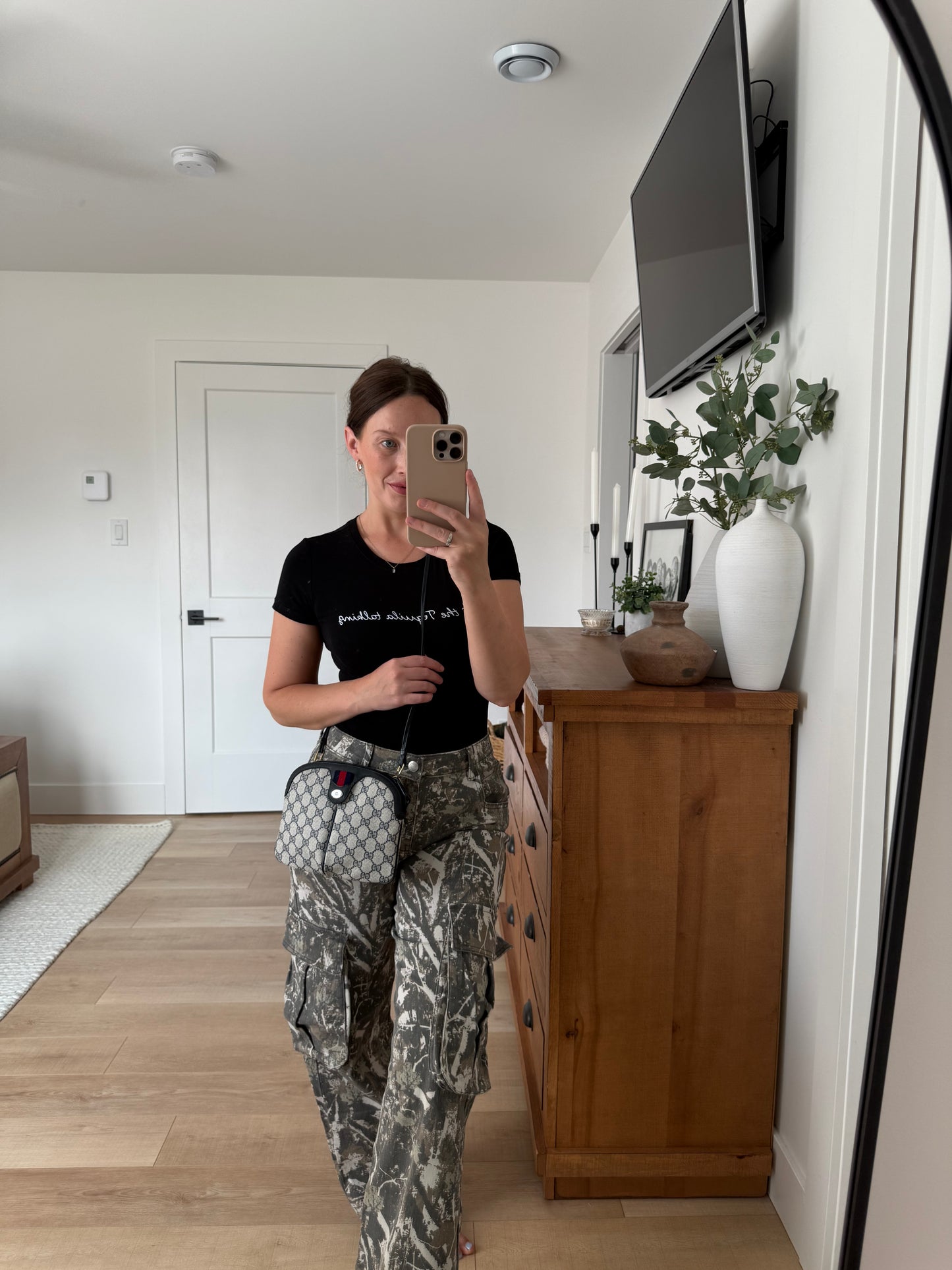 Gucci Vintage Supreme Navy Crossbody