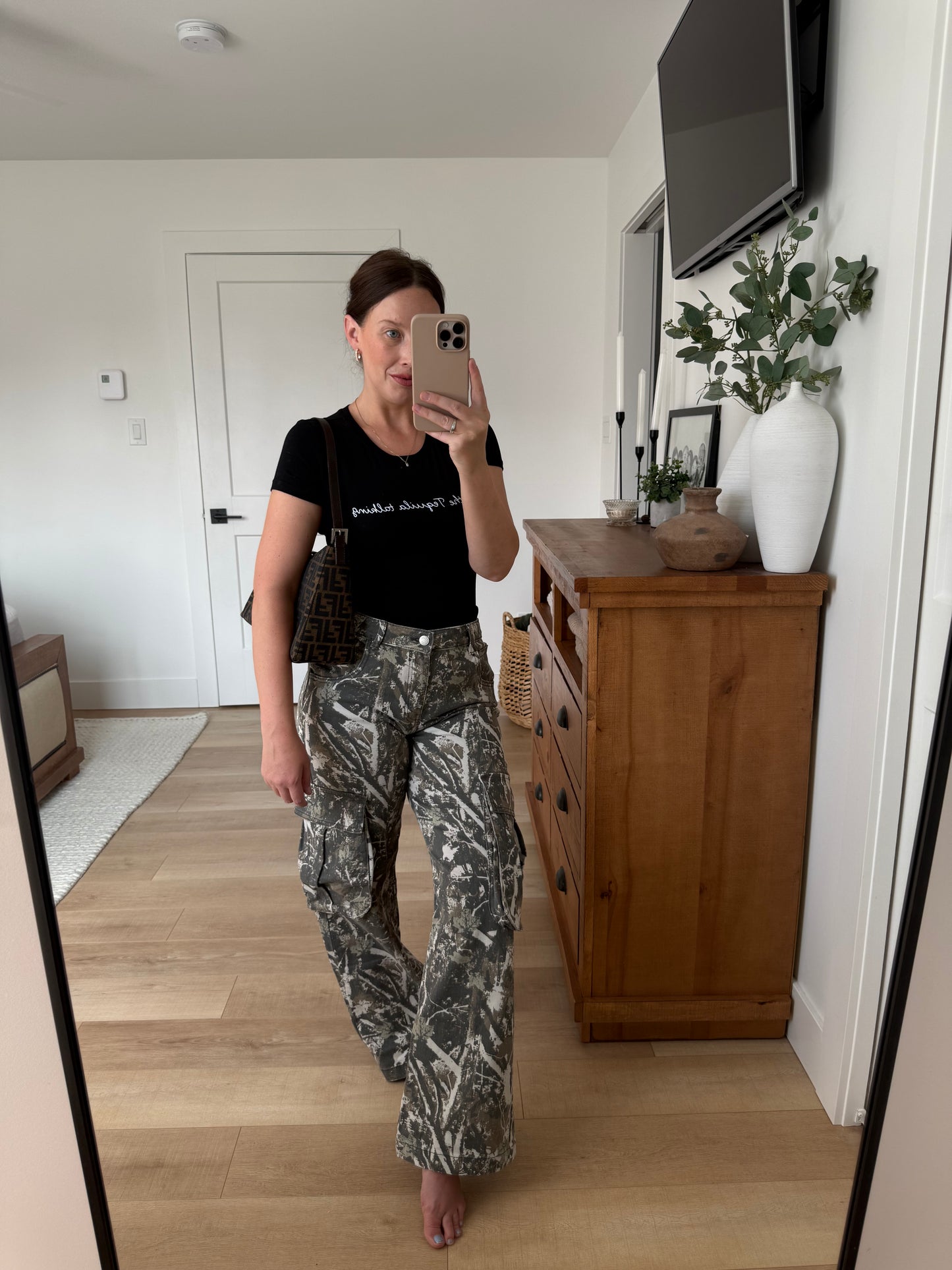 Fendi Zucca Shoulder Bag